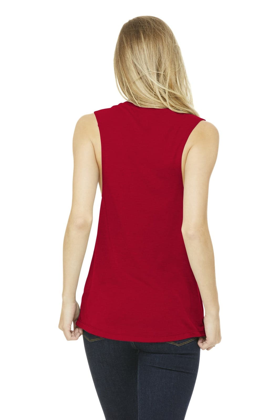 BELLA+CANVAS  Women's Flowy Scoop Muscle Tank