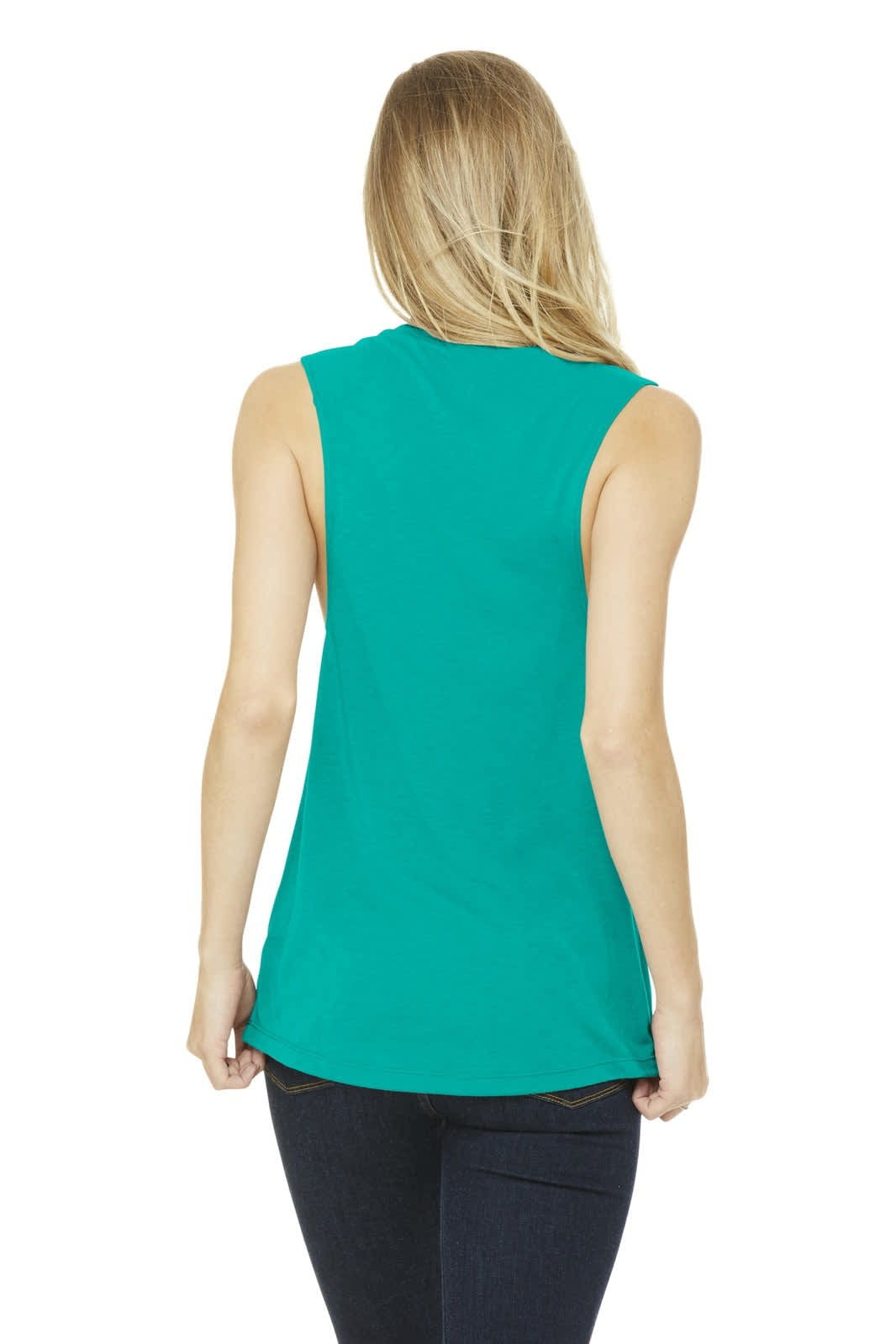 BELLA+CANVAS  Women's Flowy Scoop Muscle Tank