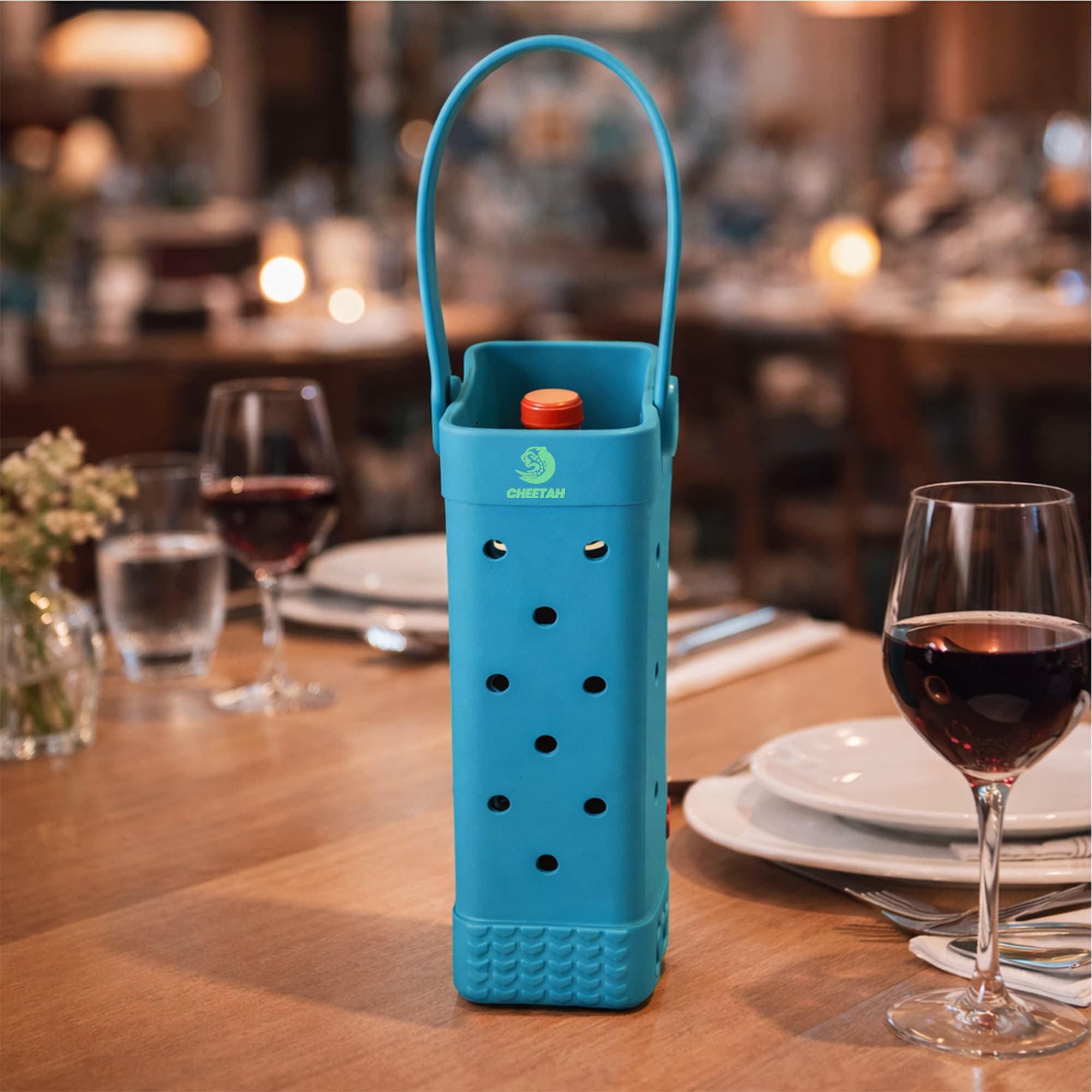 EVA Holes Wine Bottle Bag