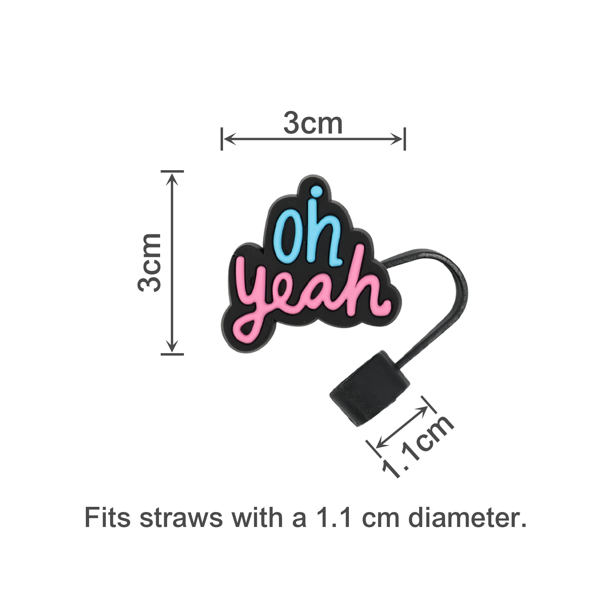Custom Shape Straw Cover