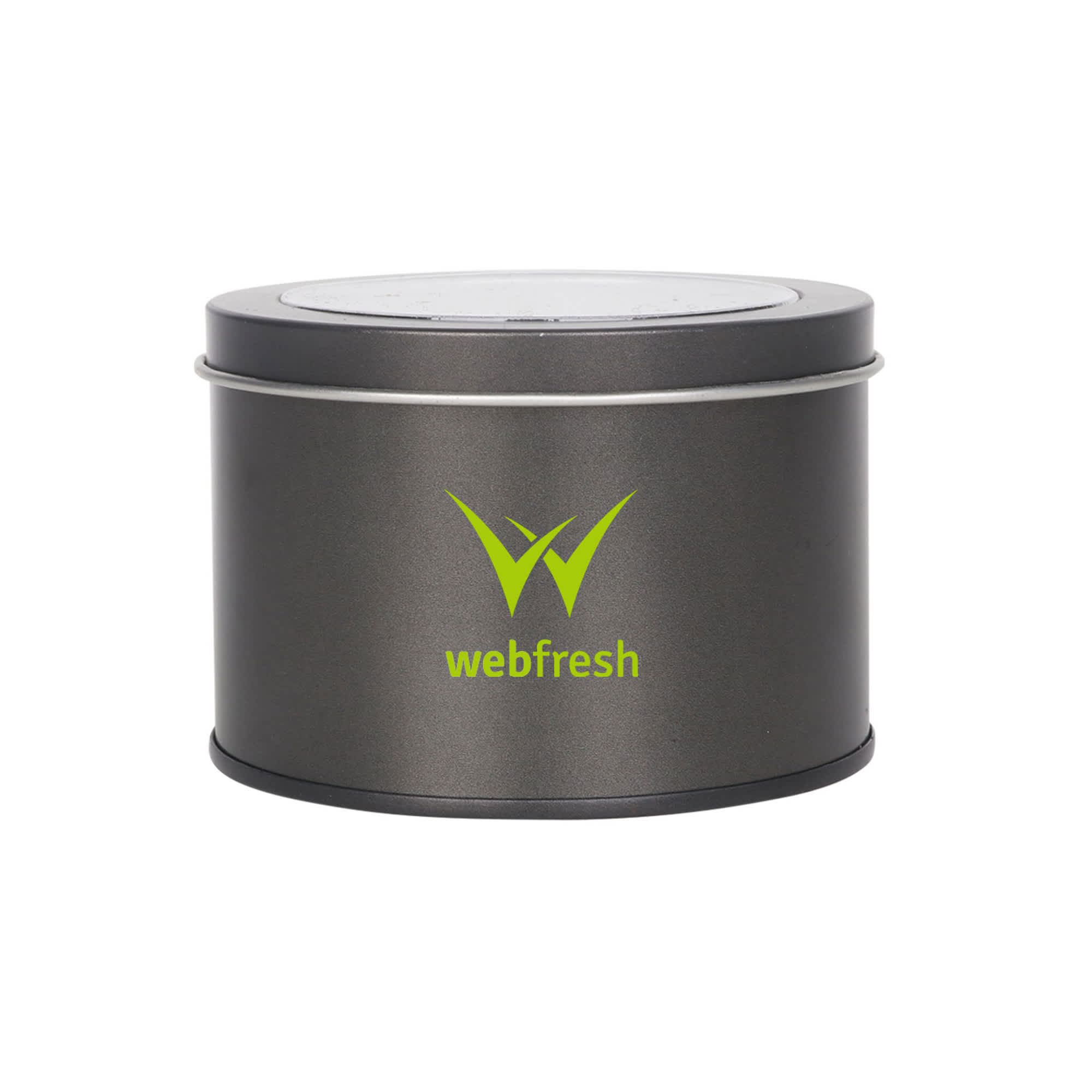 Medium Tin can with  Transparent Window (90 x 60mm)