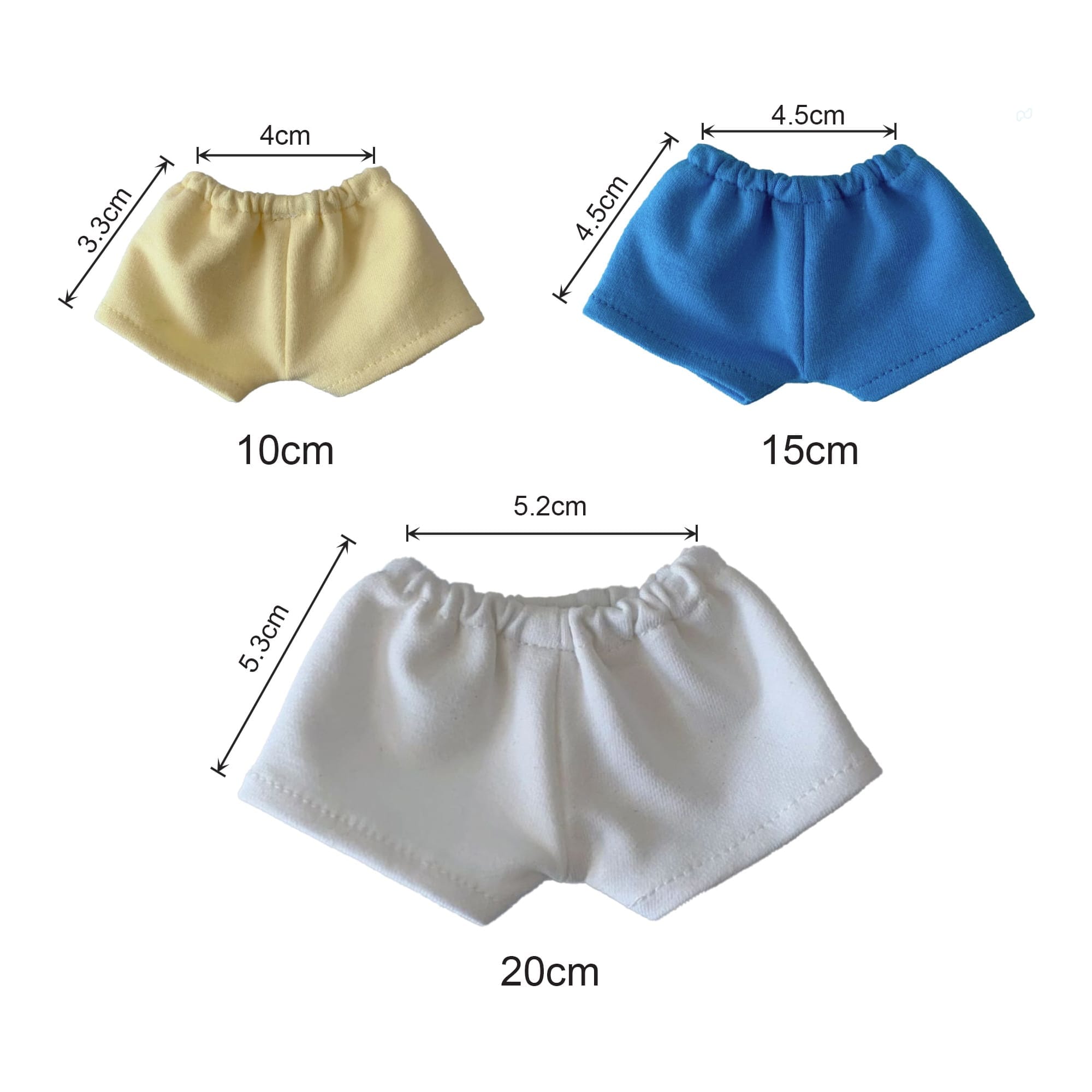 Plush Doll Basic Shorts