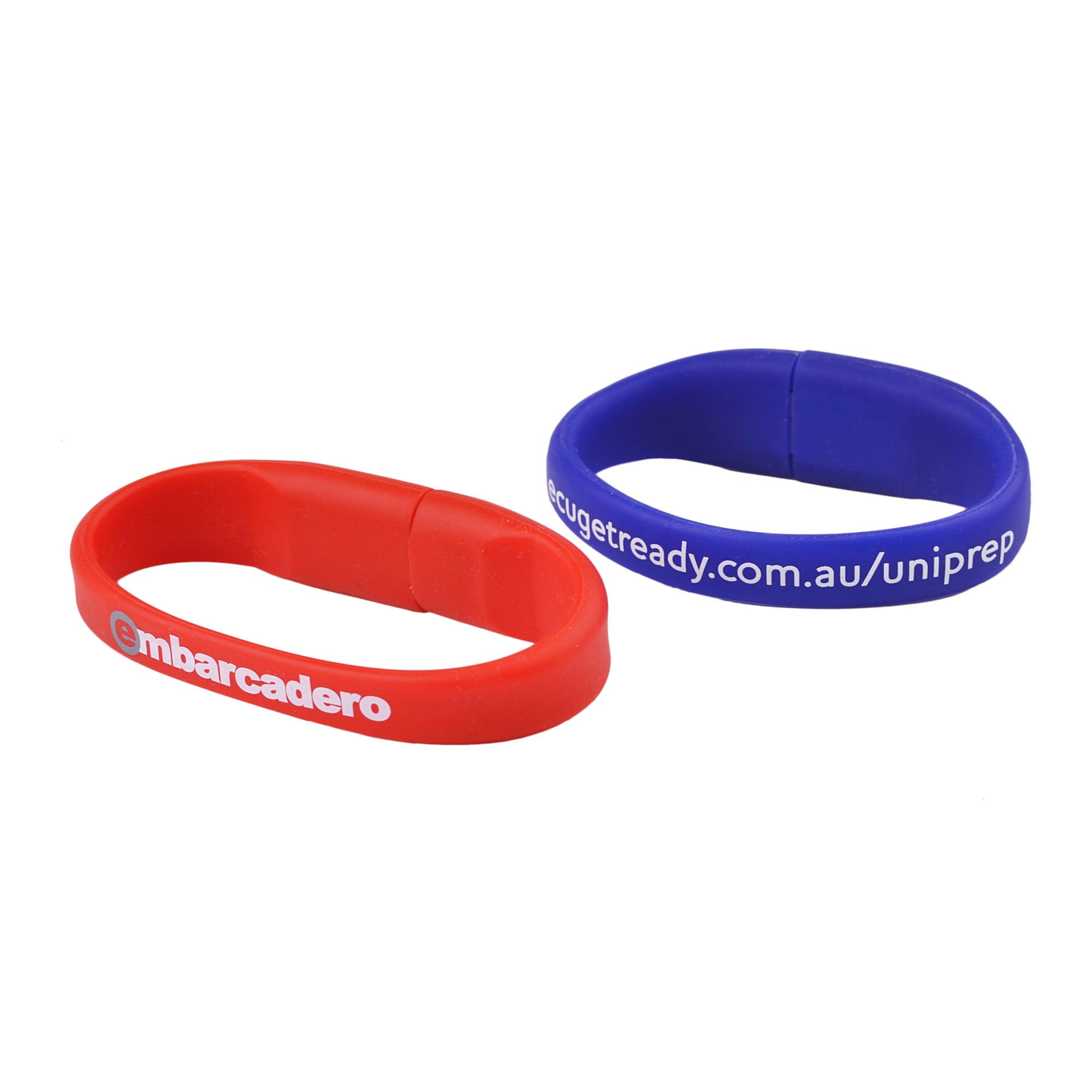 Oval Silicone Wristband Flash Drive