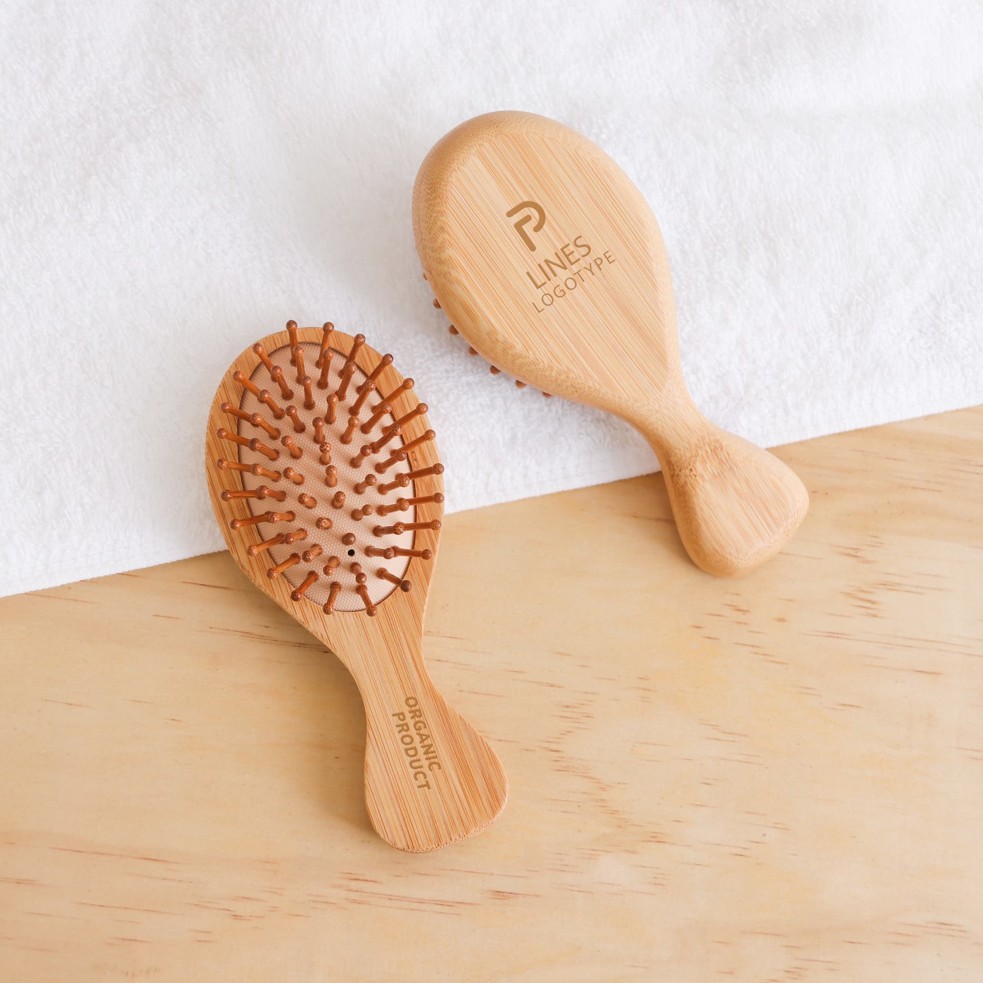 Small Bamboo Airbag Hair Brush