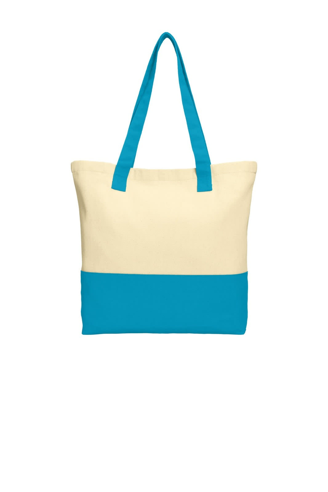 Port Authority Colorblock Cotton Tote