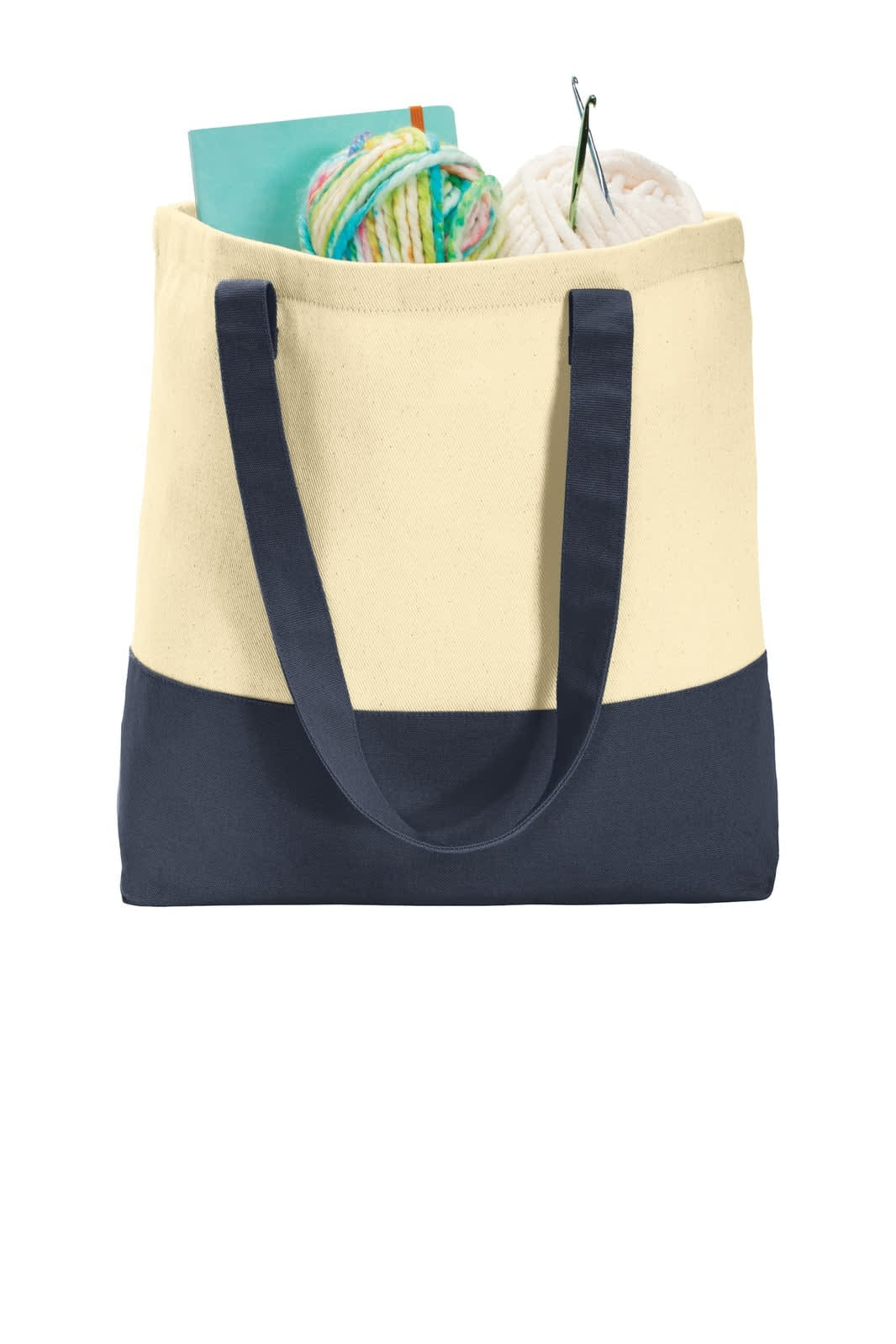 Port Authority Colorblock Cotton Tote