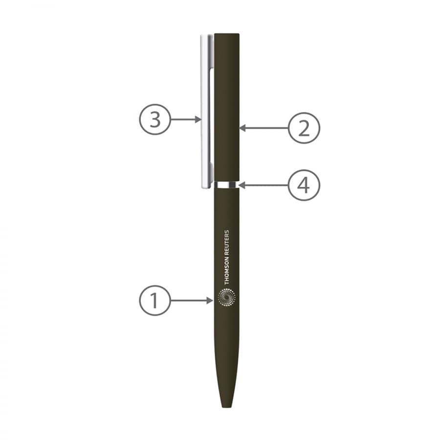 BND78XL, TWIST METAL BALL PEN