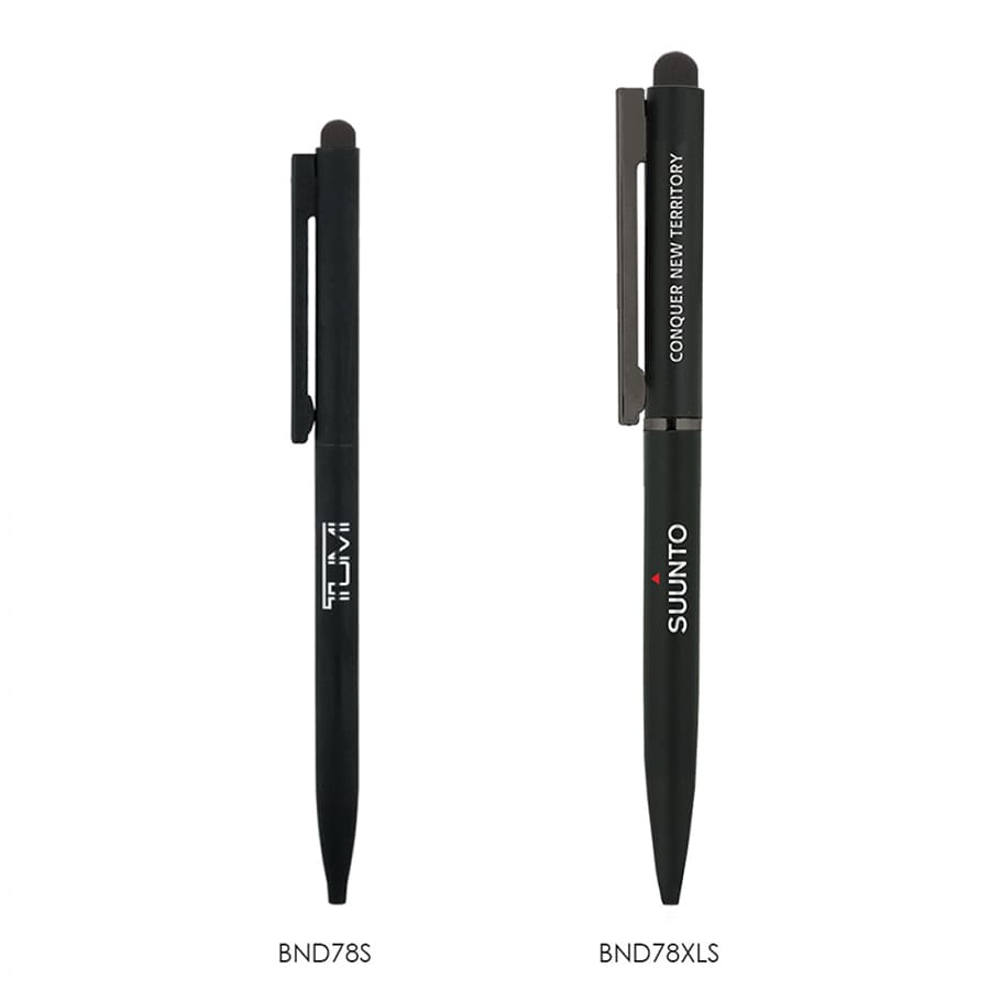 BND78S SARI STYLUS, THIN TWIST METAL BALL PEN