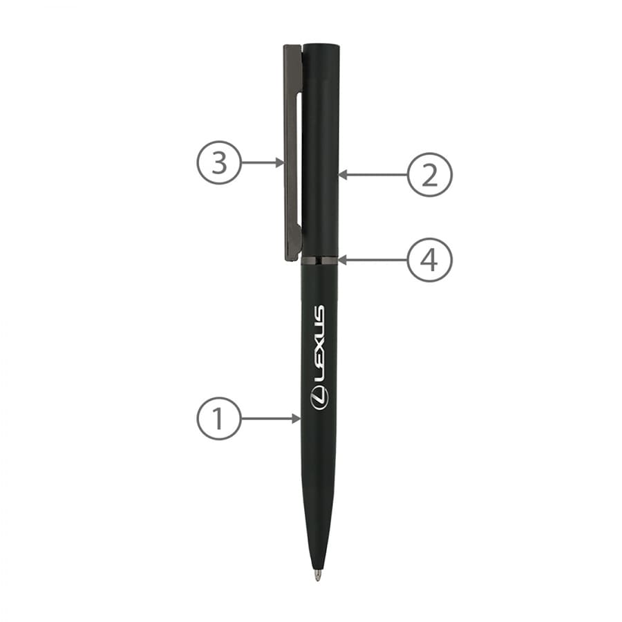 BND78XL, TWIST METAL BALL PEN