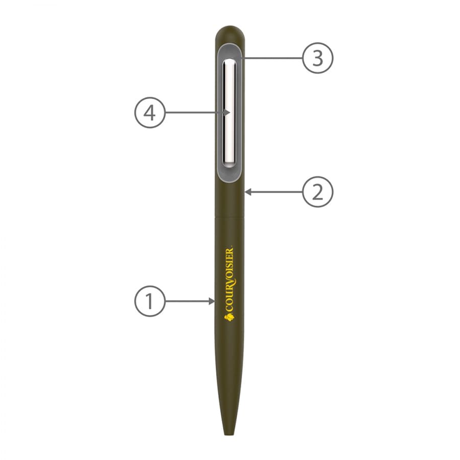 BND81 SOO, TWIST METAL BALL PEN