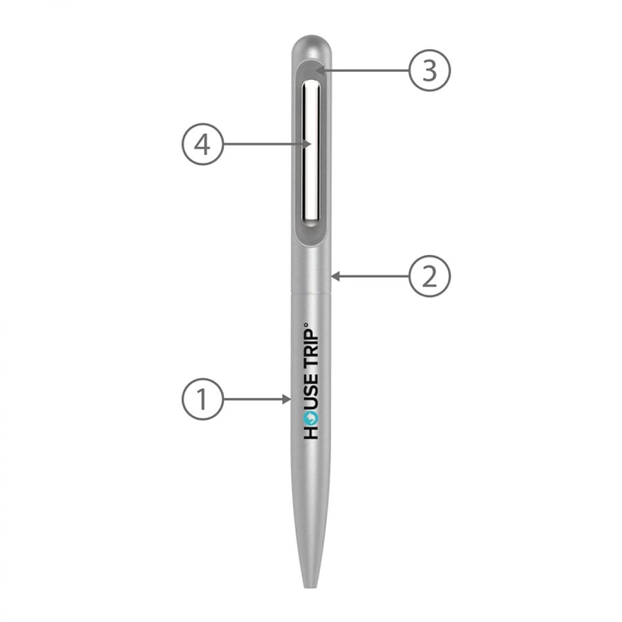 BND81 SOO, TWIST METAL BALL PEN
