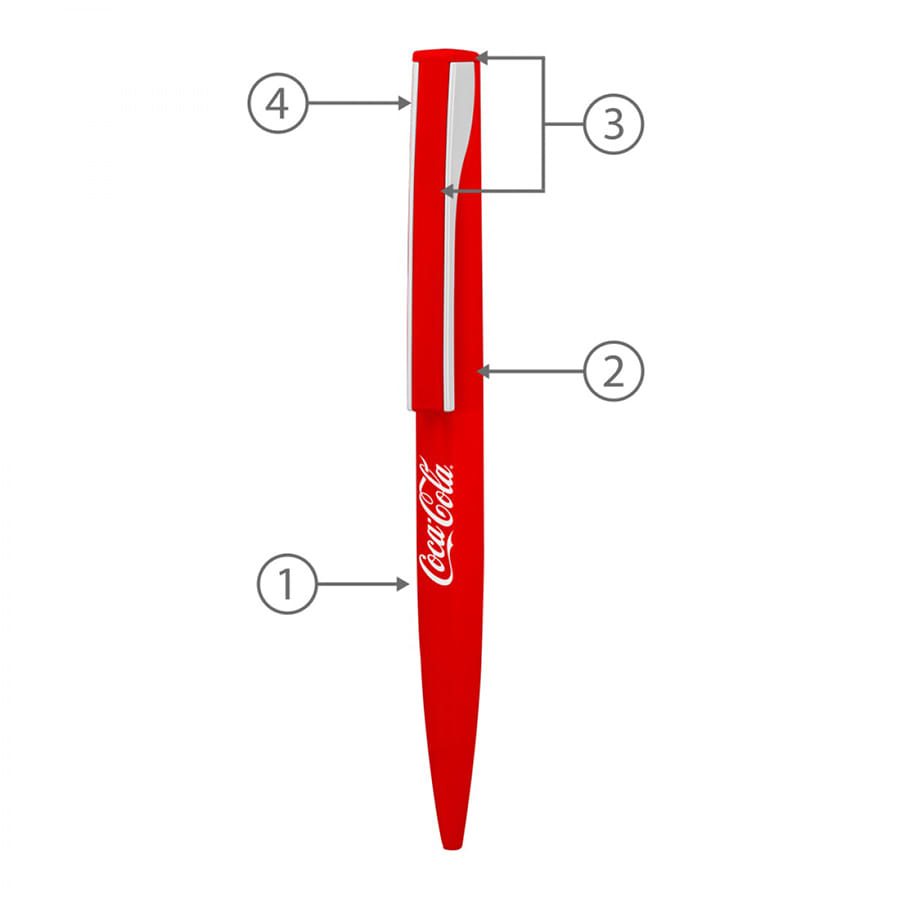 BND82 DIAL, TWIST METAL BALL PEN