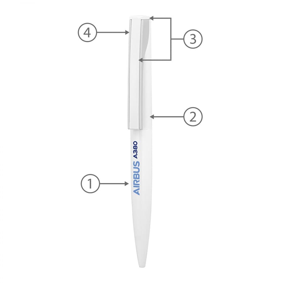 BND82 DIAL, TWIST METAL BALL PEN