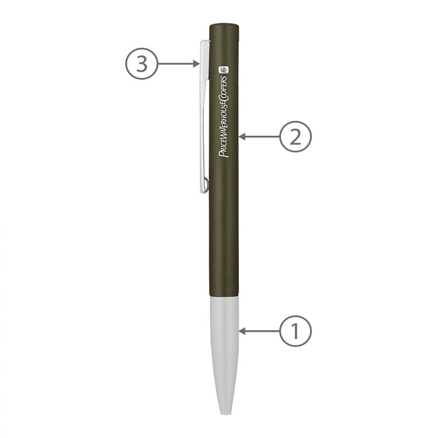 BND83 PEGI, TWIST METAL BALL PEN
