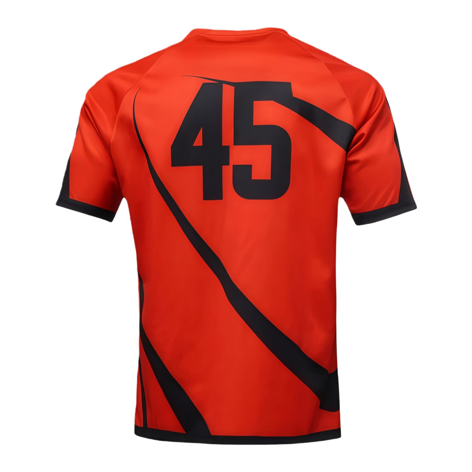 100% Polyester Micro Mesh Sublimated Crew Neck Raglan Sport Tee Shirt