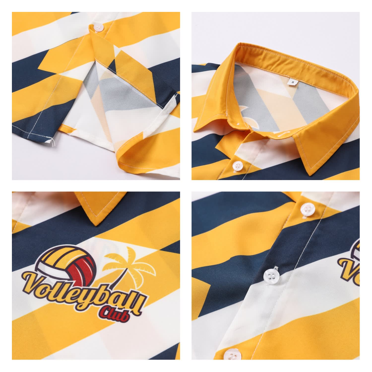 Women's Polyester Spandex Sublimated Hawaiian Shirt
