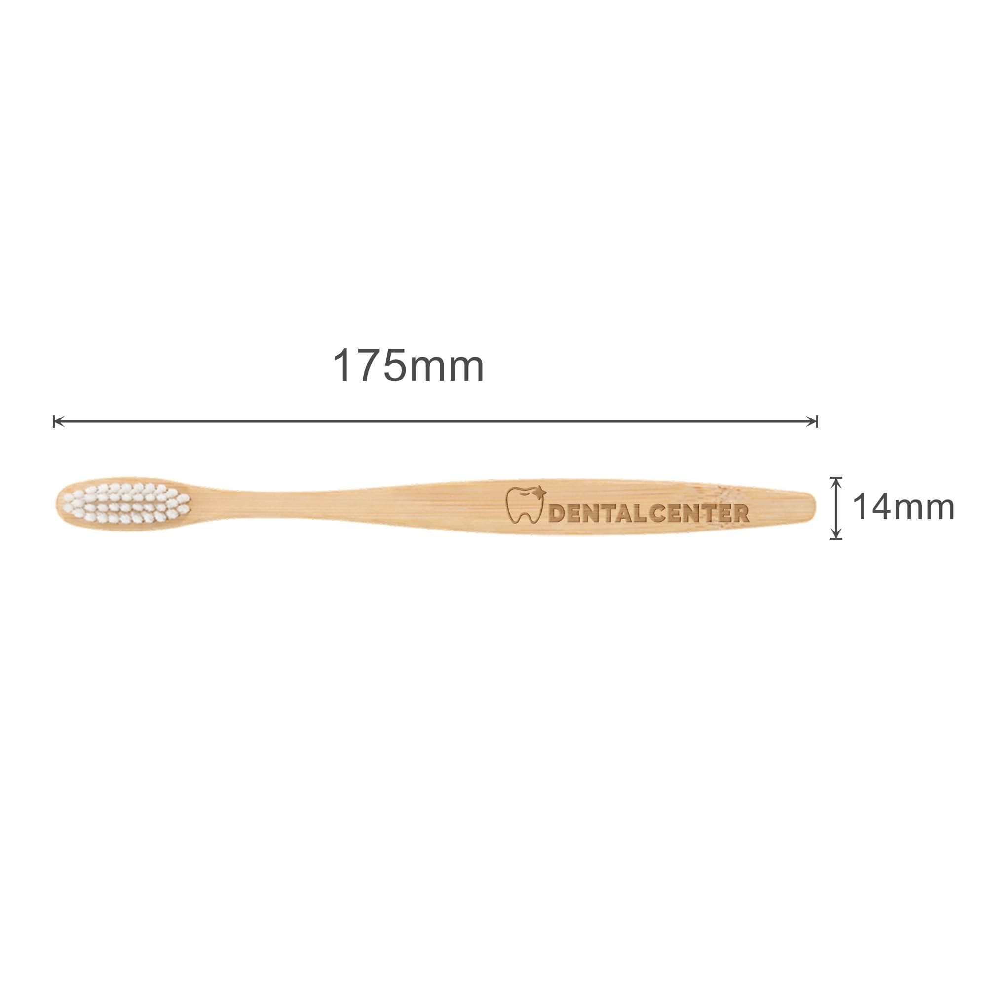 Large Bamboo Toothbrush