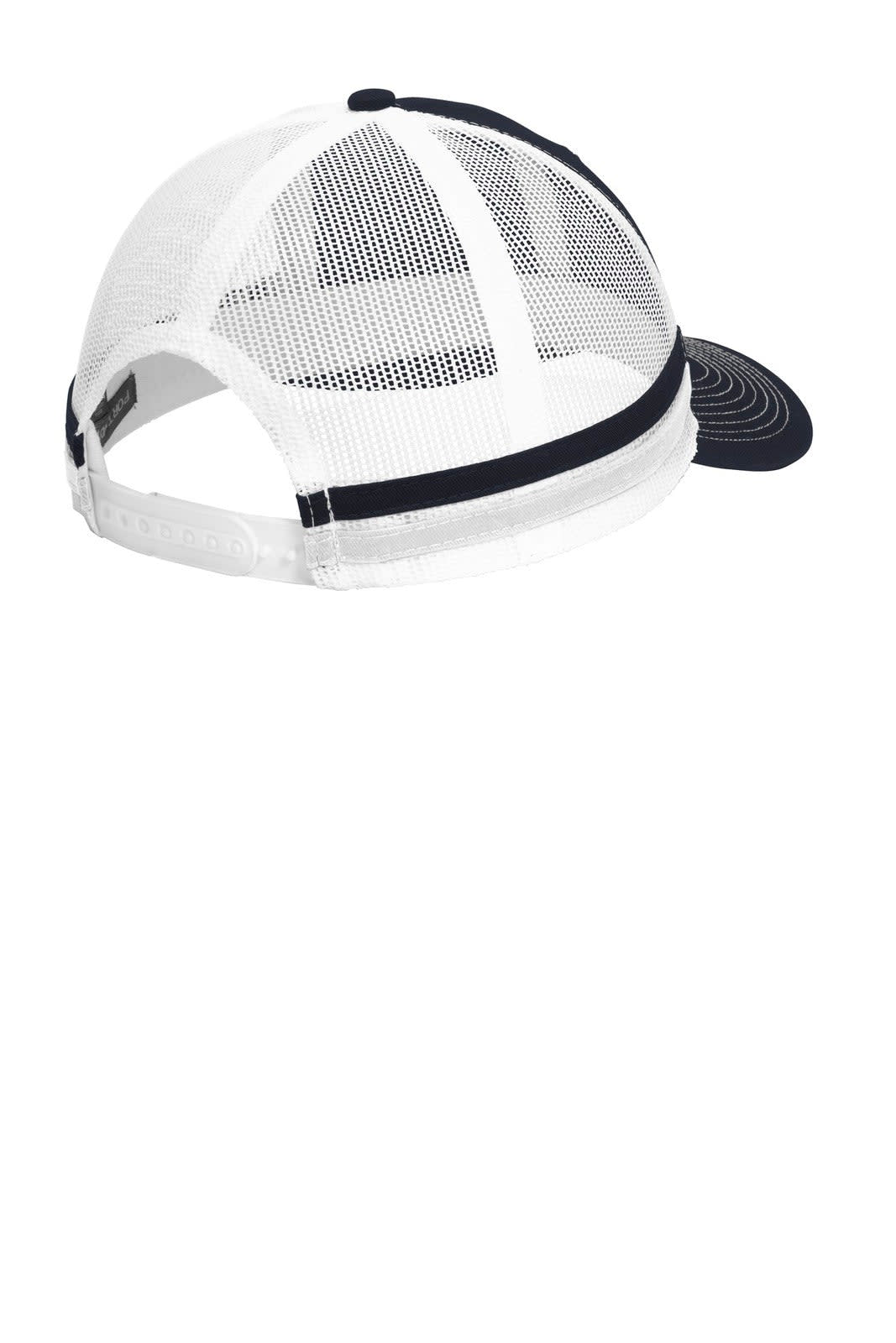 Port Authority  Two-Stripe Snapback Trucker Cap
