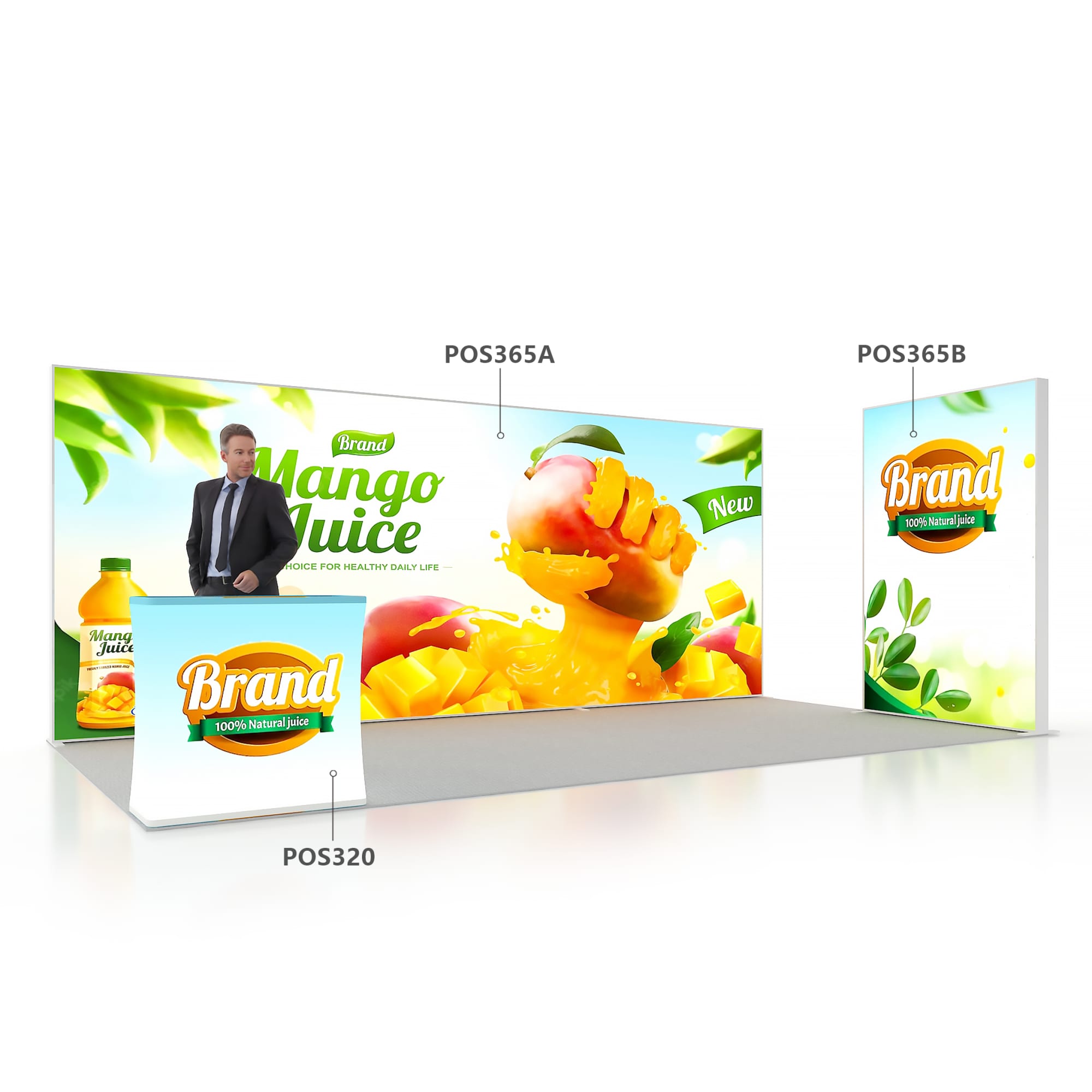 SEG Backlit LED Light Box Display (600 x 240cm)