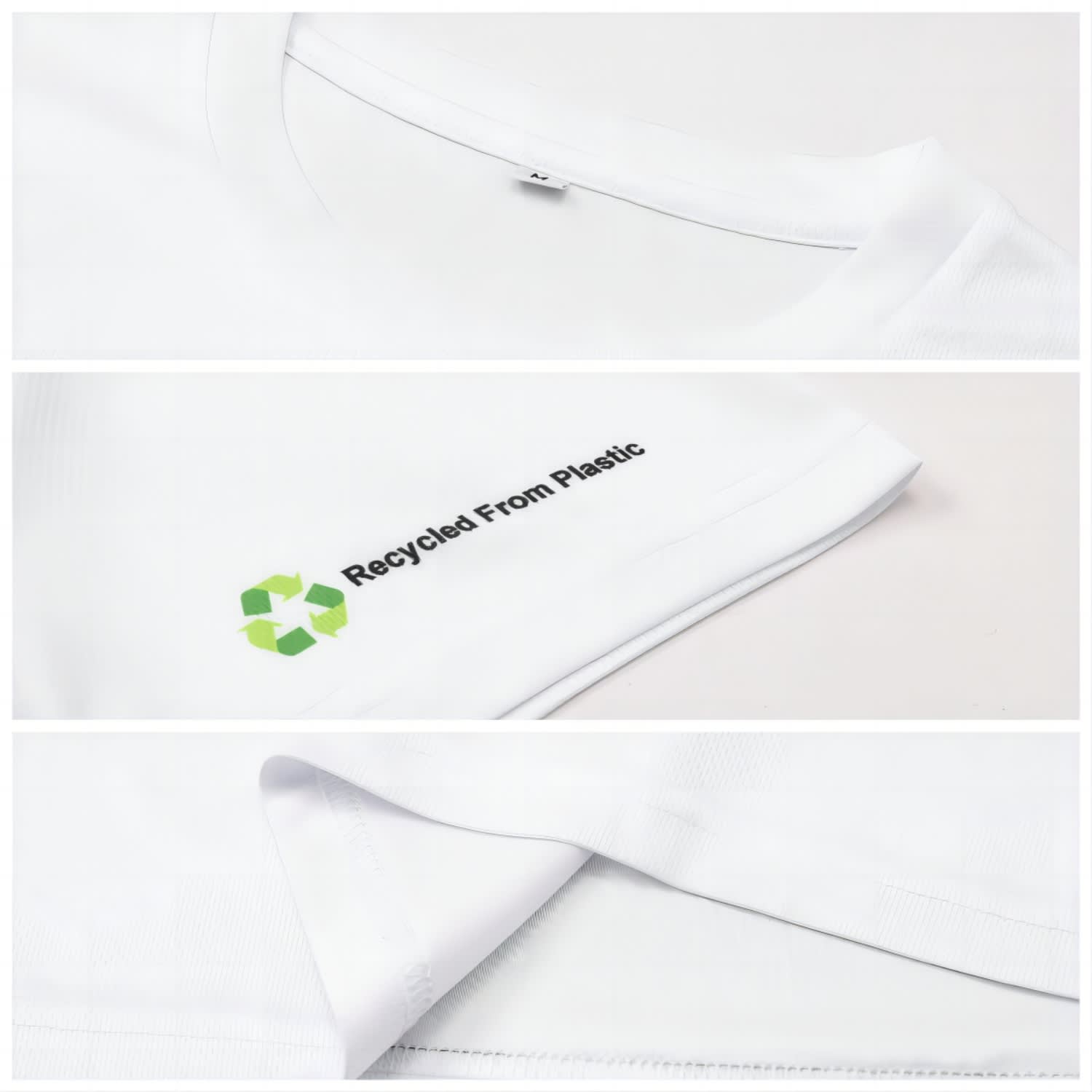 Unisex Adults RPET Sublimated Round-collar Tee Shirt