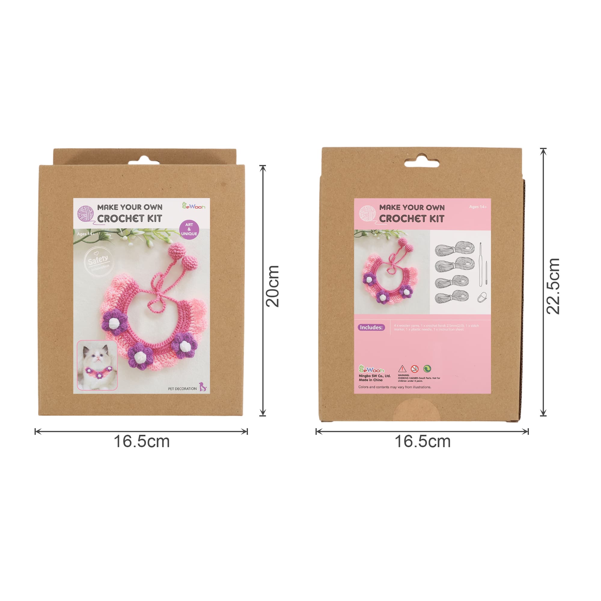 Custom Pet Bib Crochet Kit