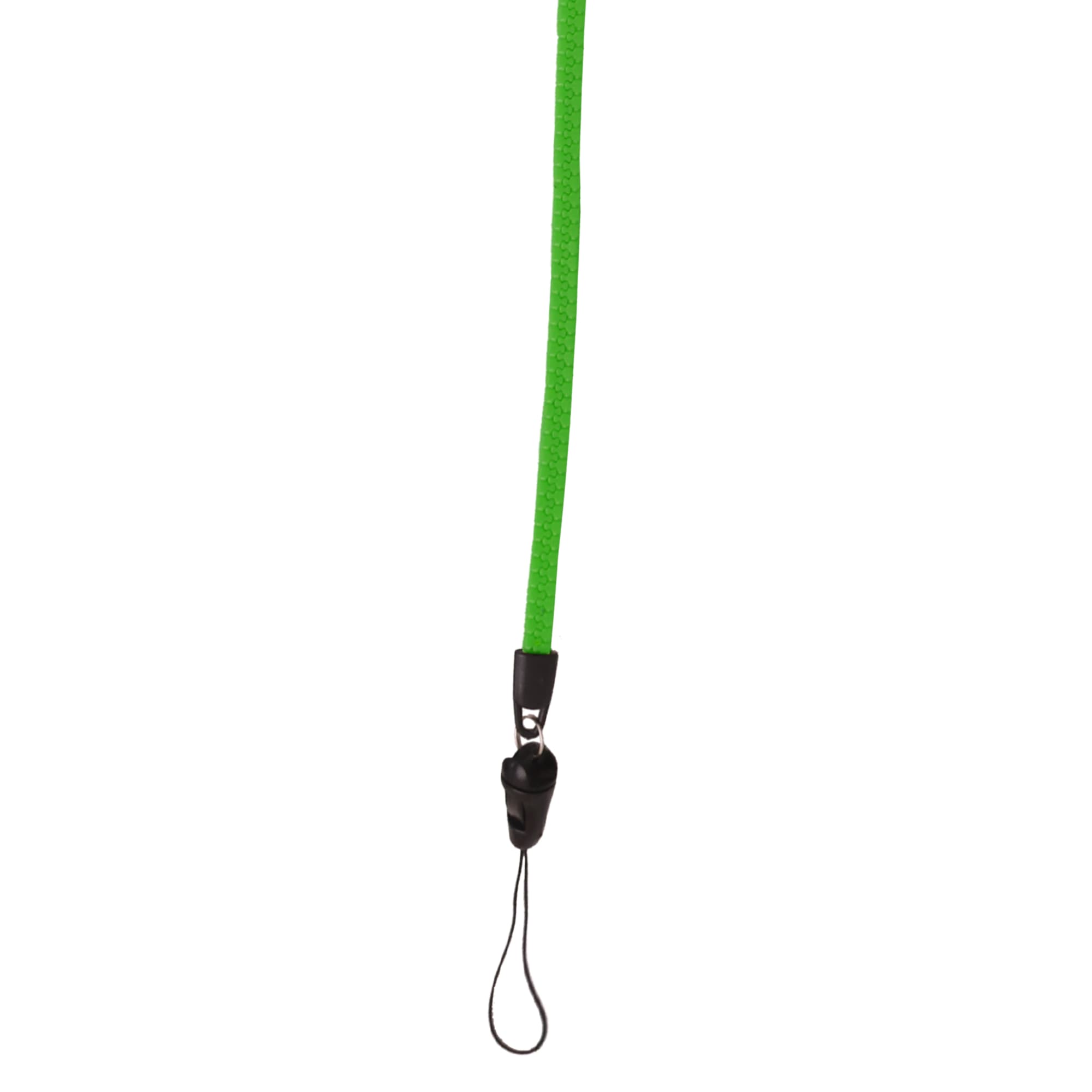 Zipper Lanyard with PVC Tag