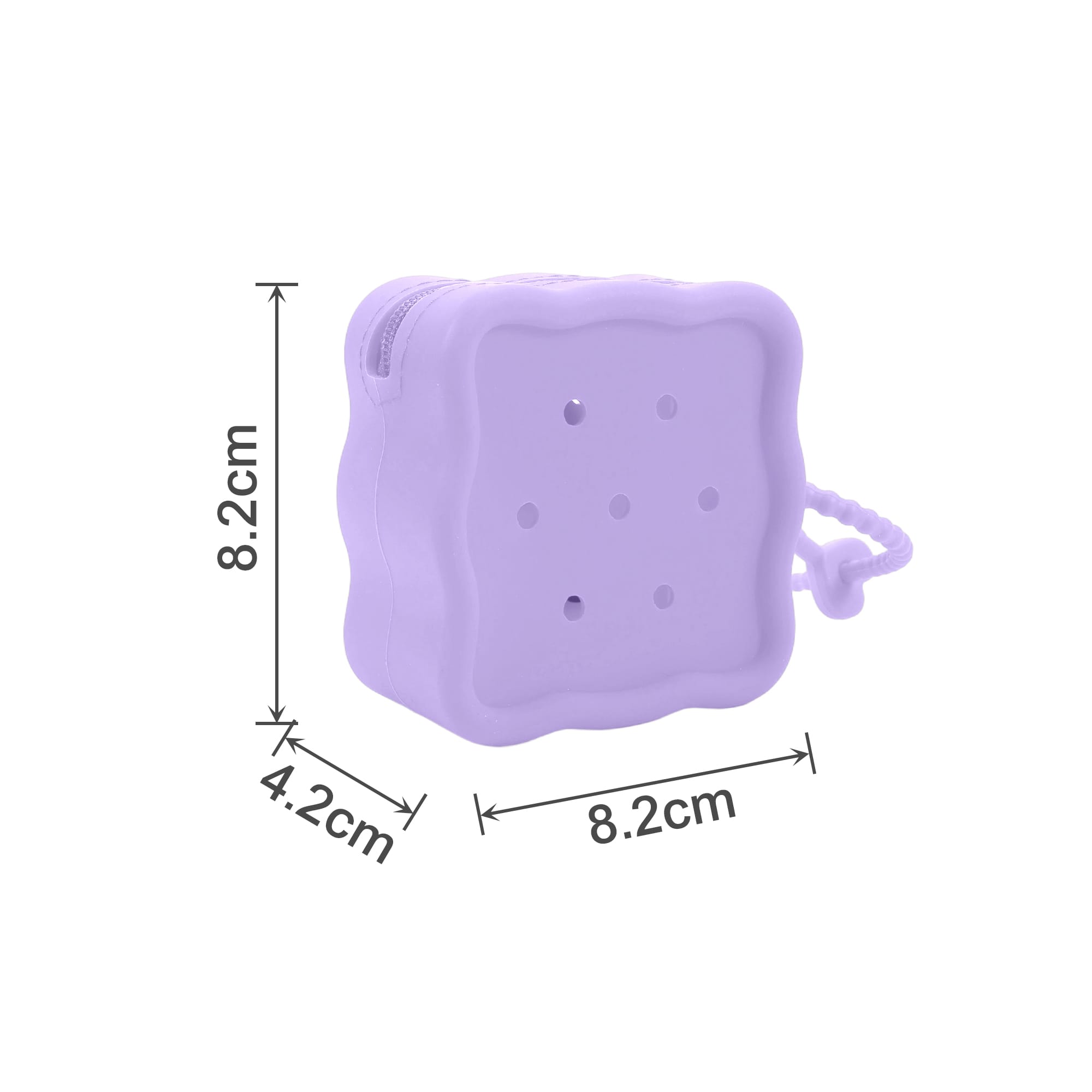 Square Silicone Holes Pouch