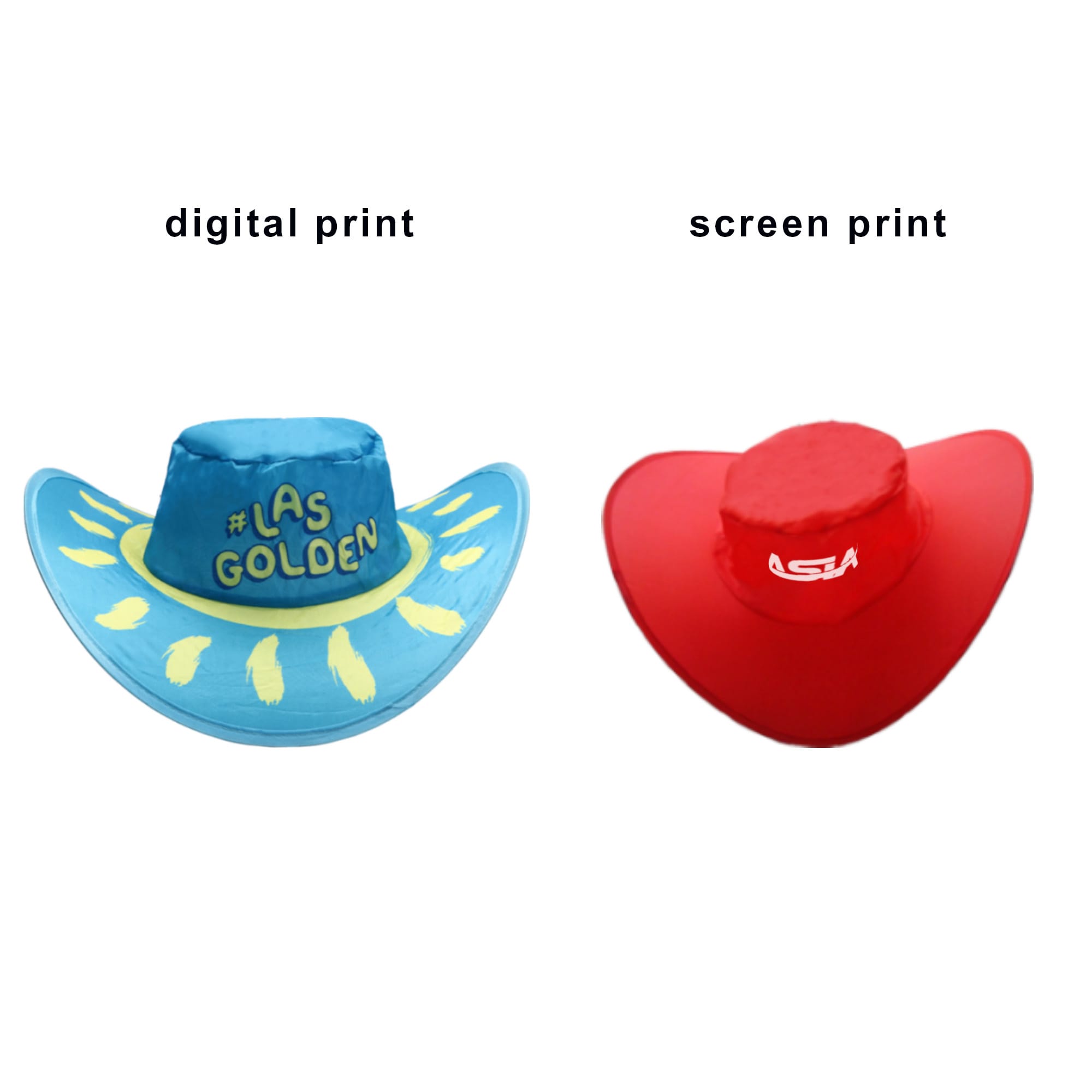 Foldable Cowboy Hat with Pouch