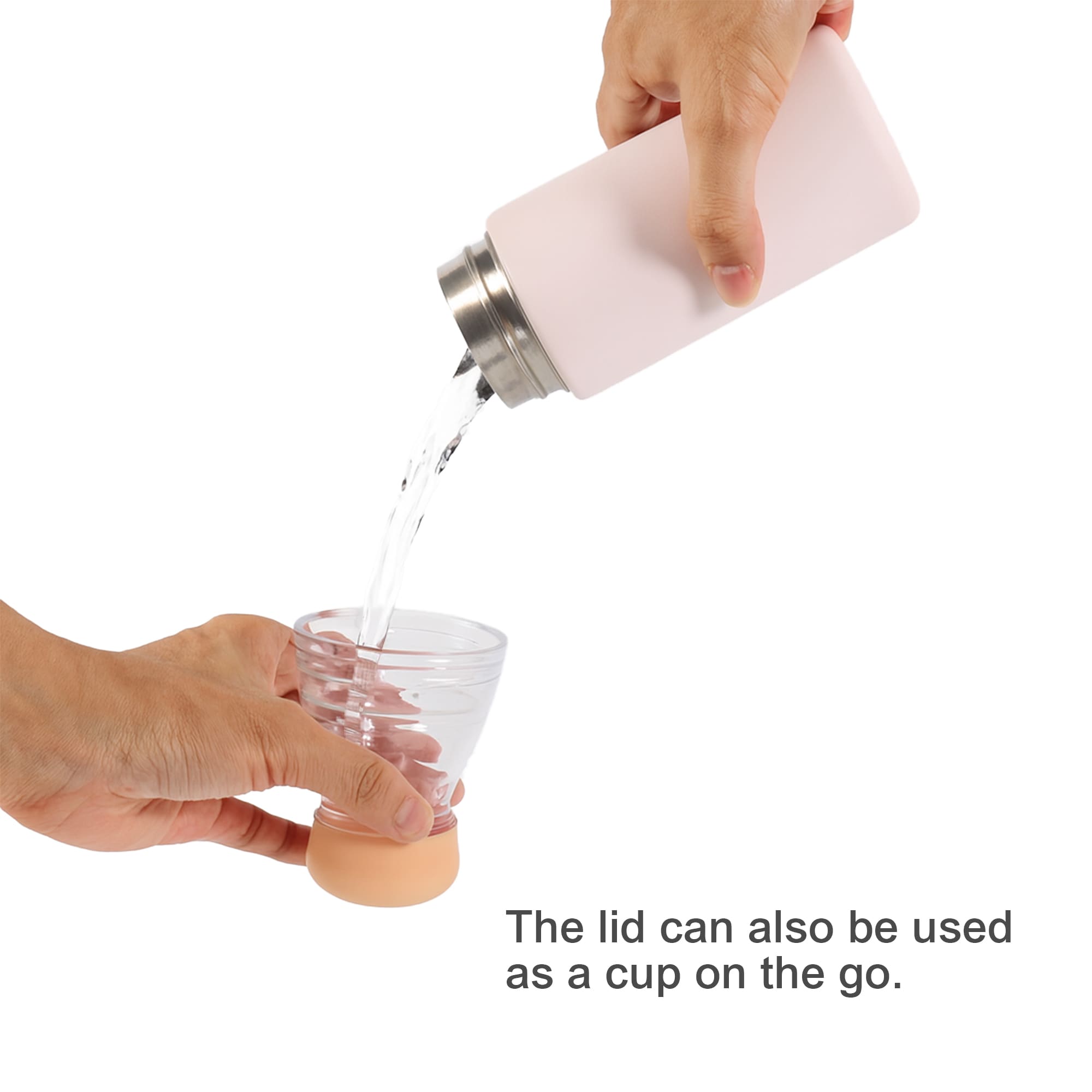 500ML 2 in 1 Stainless Steel Vacuum Bottle