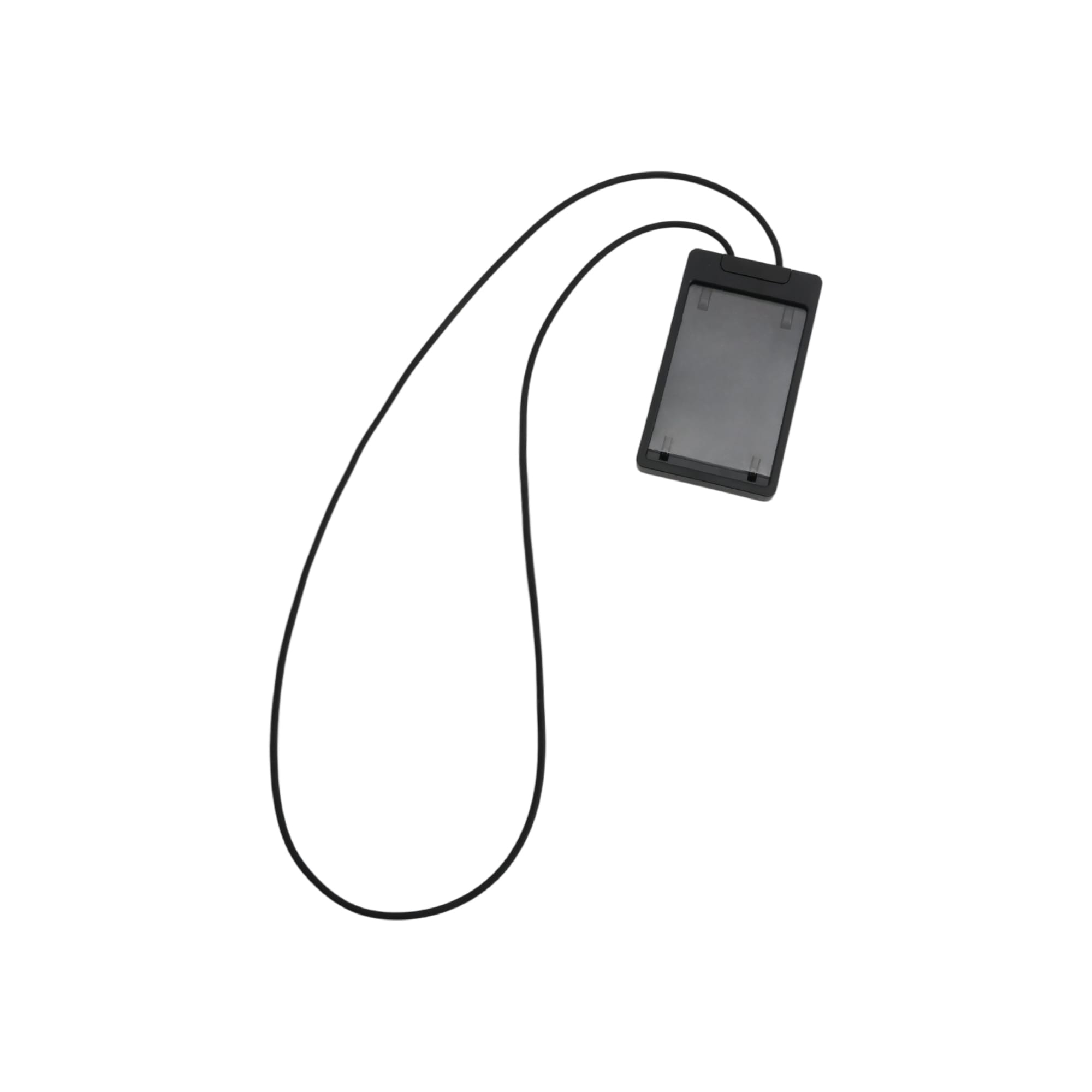 ABS Retractable Card Holder with Silicone Strap