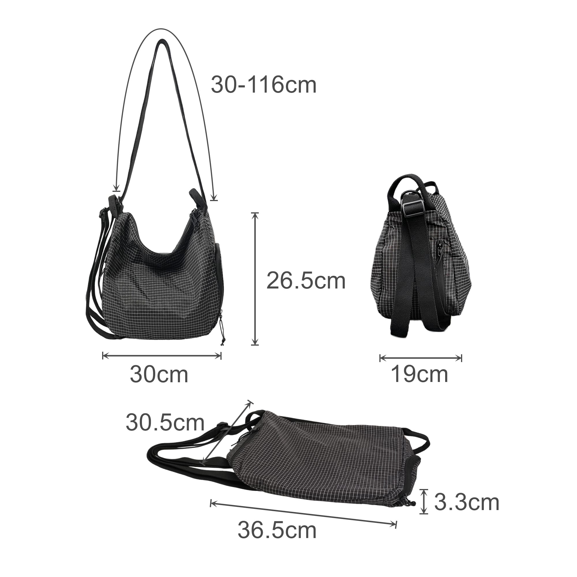 Convertible Lightweigh Backpack Duffel Bag
