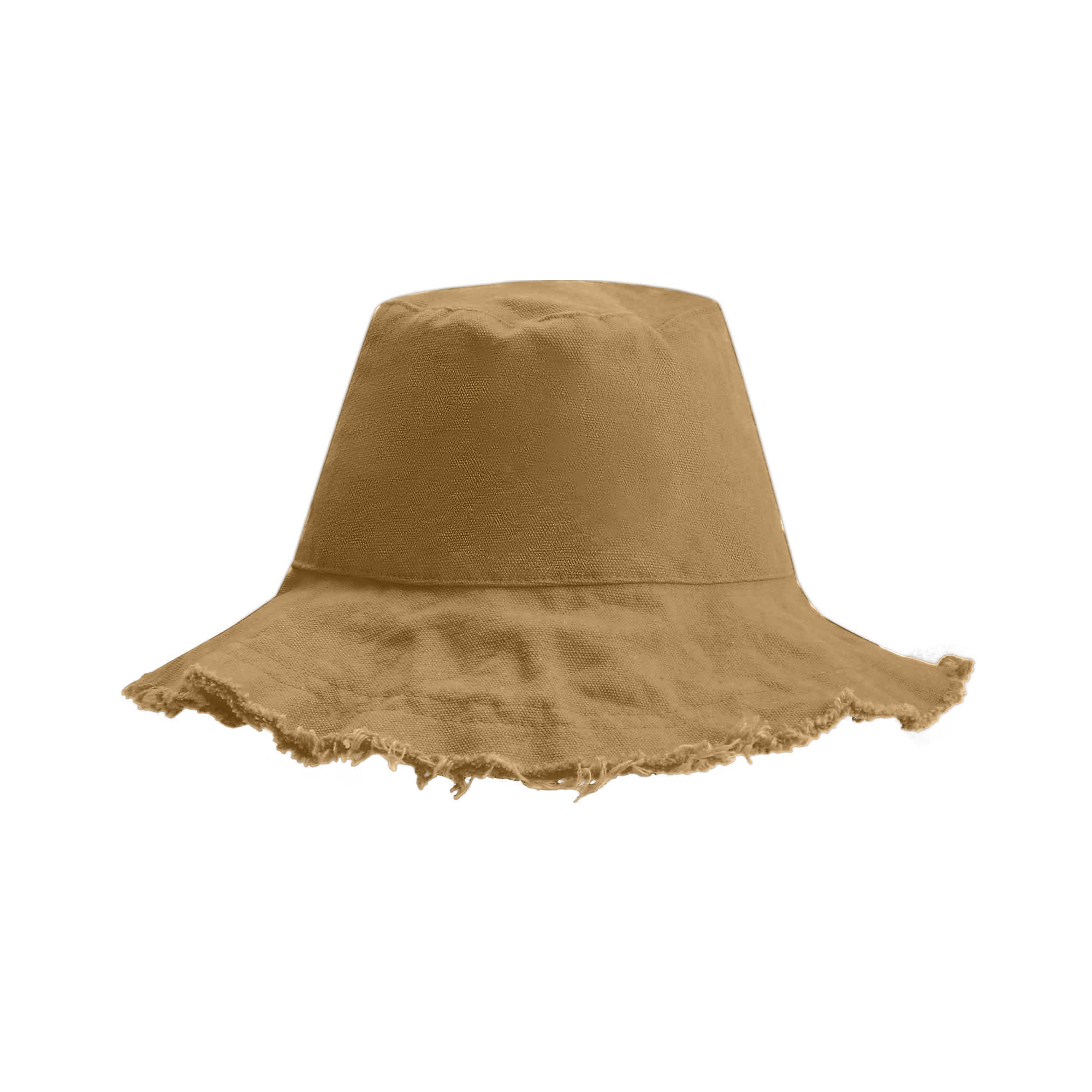 Raw Edge Bucket Hat