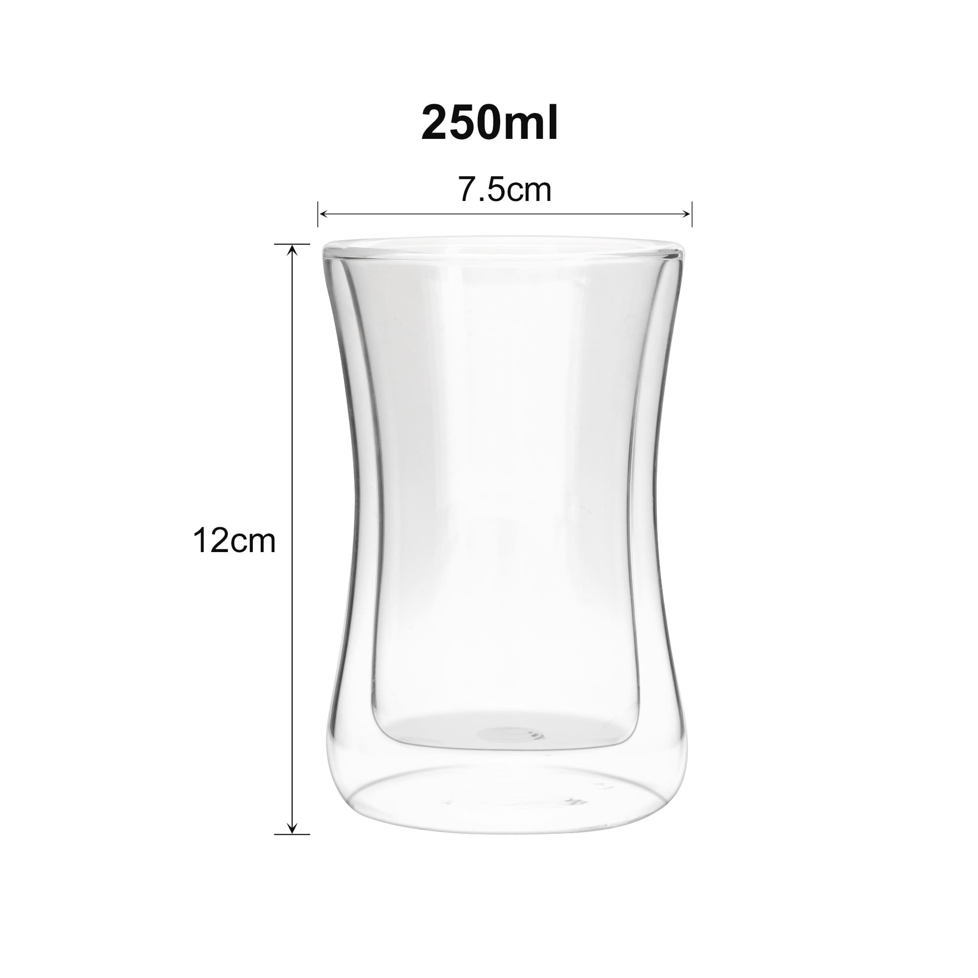 Waistline Double Wall Glass