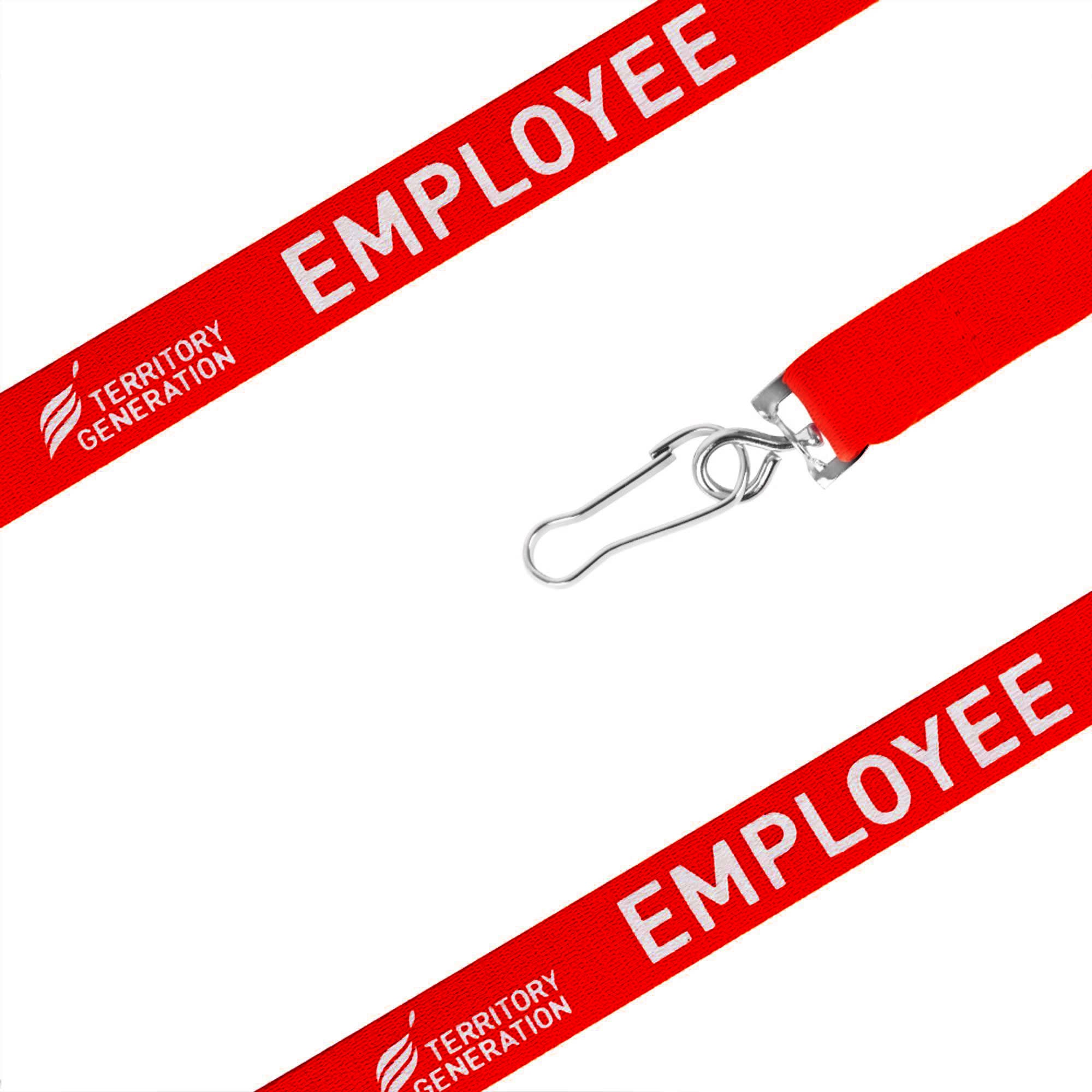 Poly Ribbed Lanyard