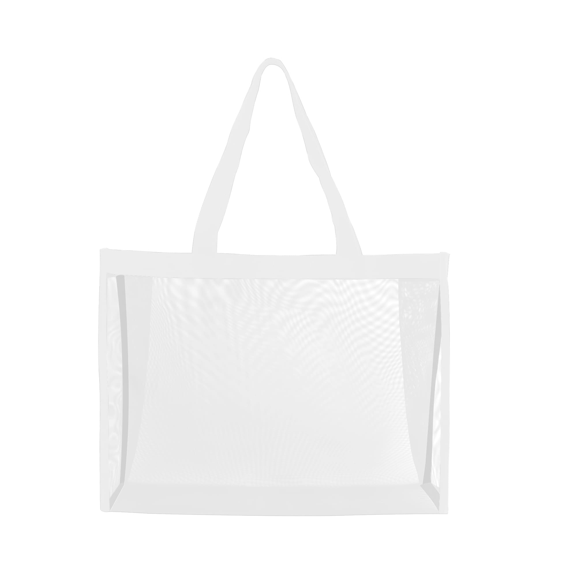 Transparent Mesh Tote Bag