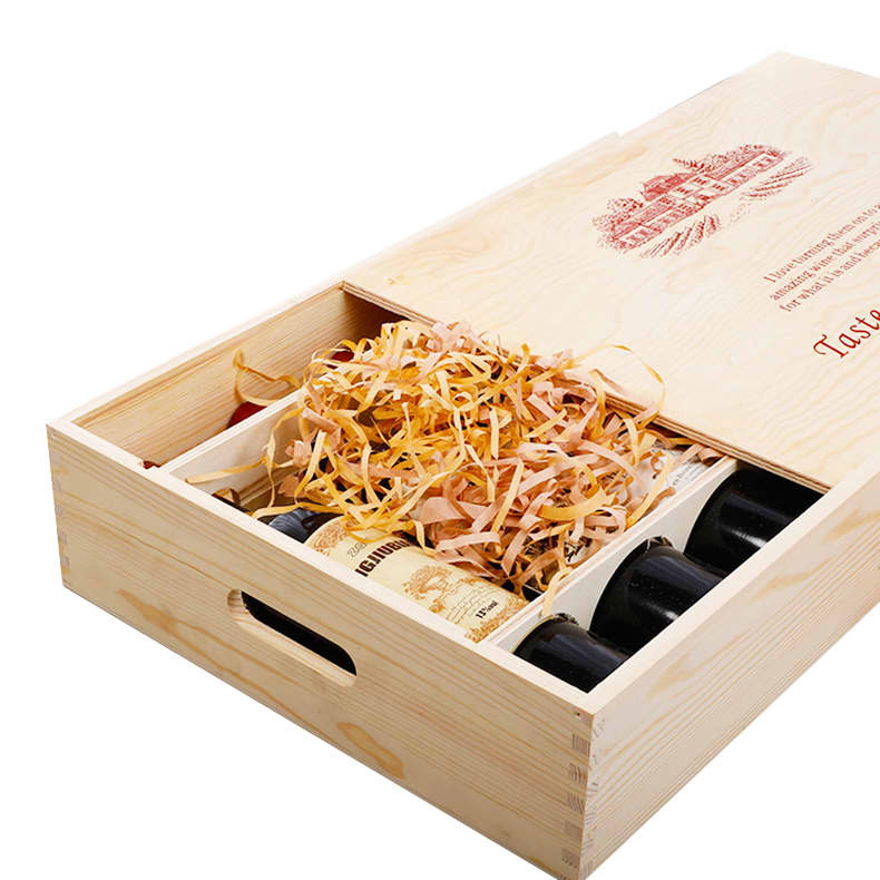 Six-pack Wooden Wine Gift Box