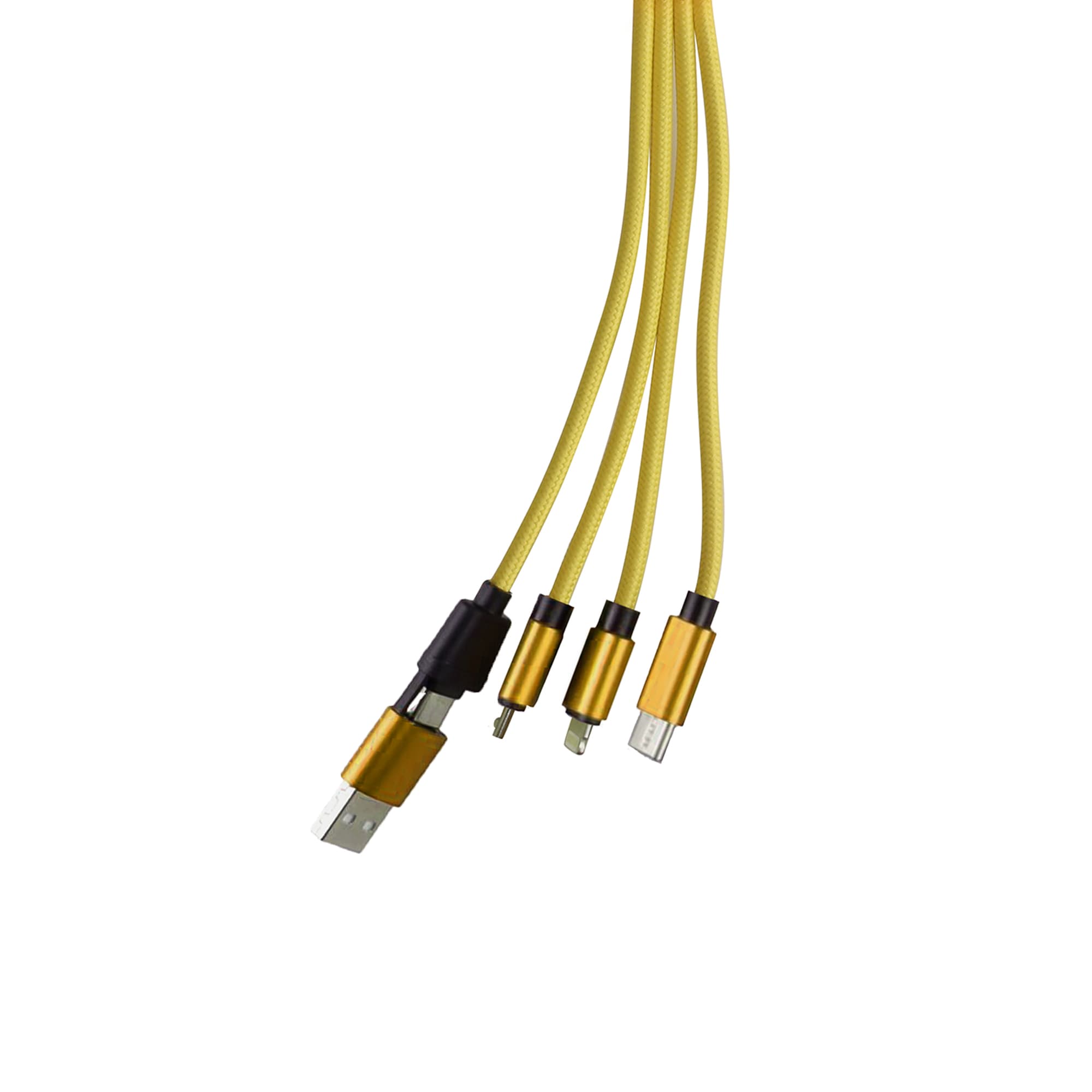 Custom Shape Light Up Charging Cable with Keyring