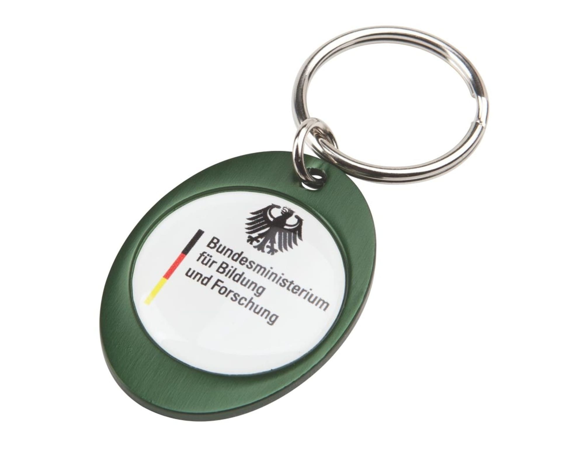 Rainbow Keyring (30x40mm oval) - Indent