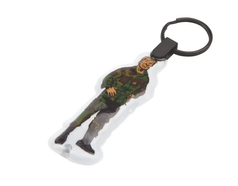 Press-Light Keyring - Indent