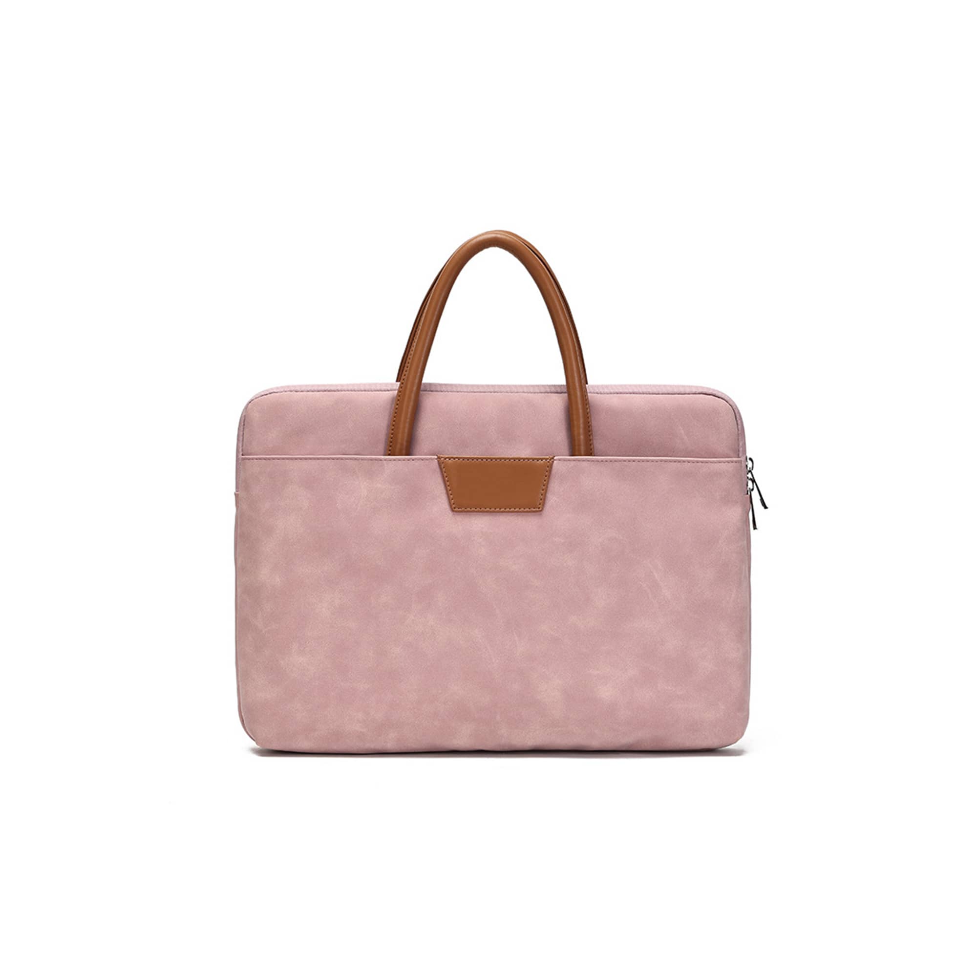 Suede PU Leather Laptop Bag