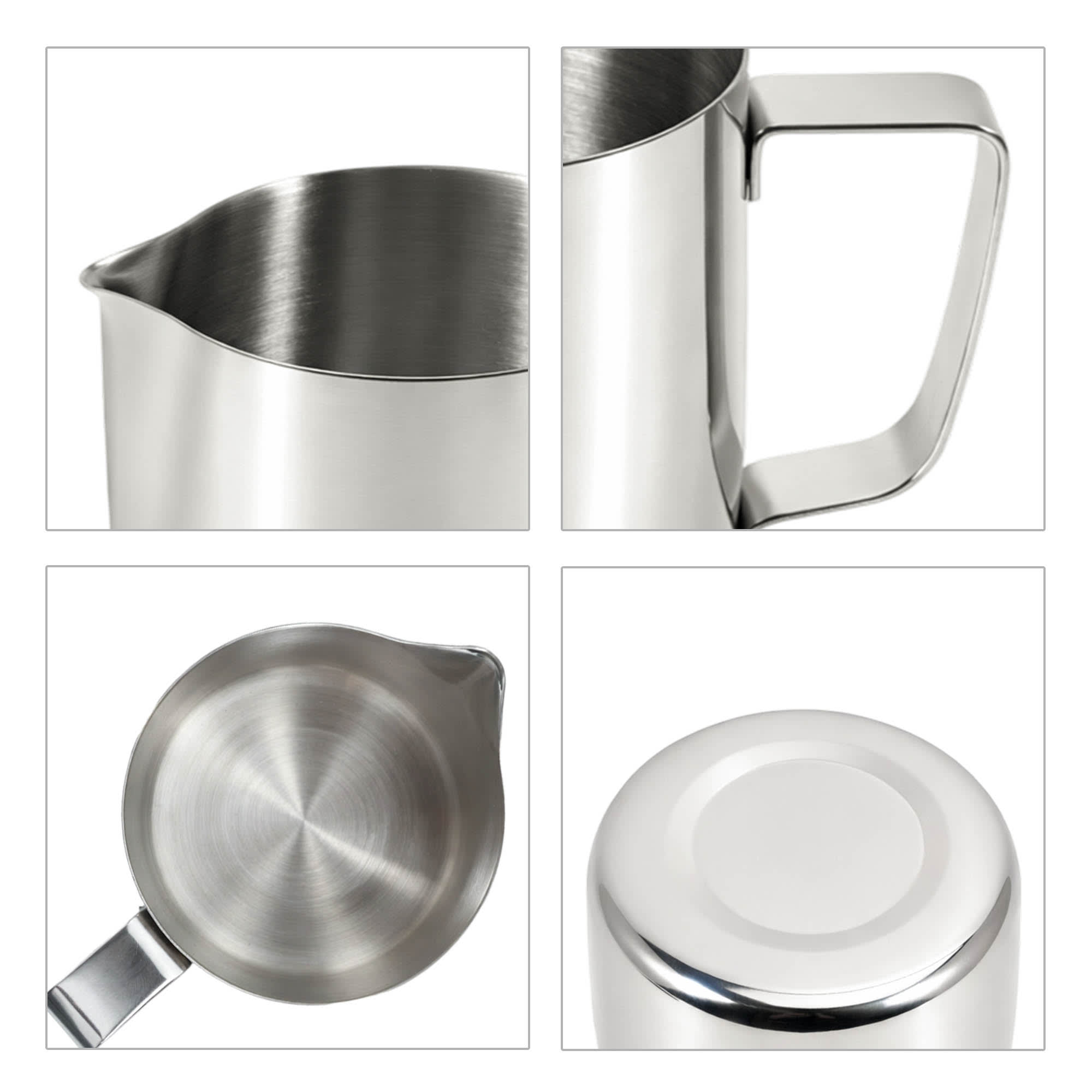Stainless Steel Milk Frothing Pitcher