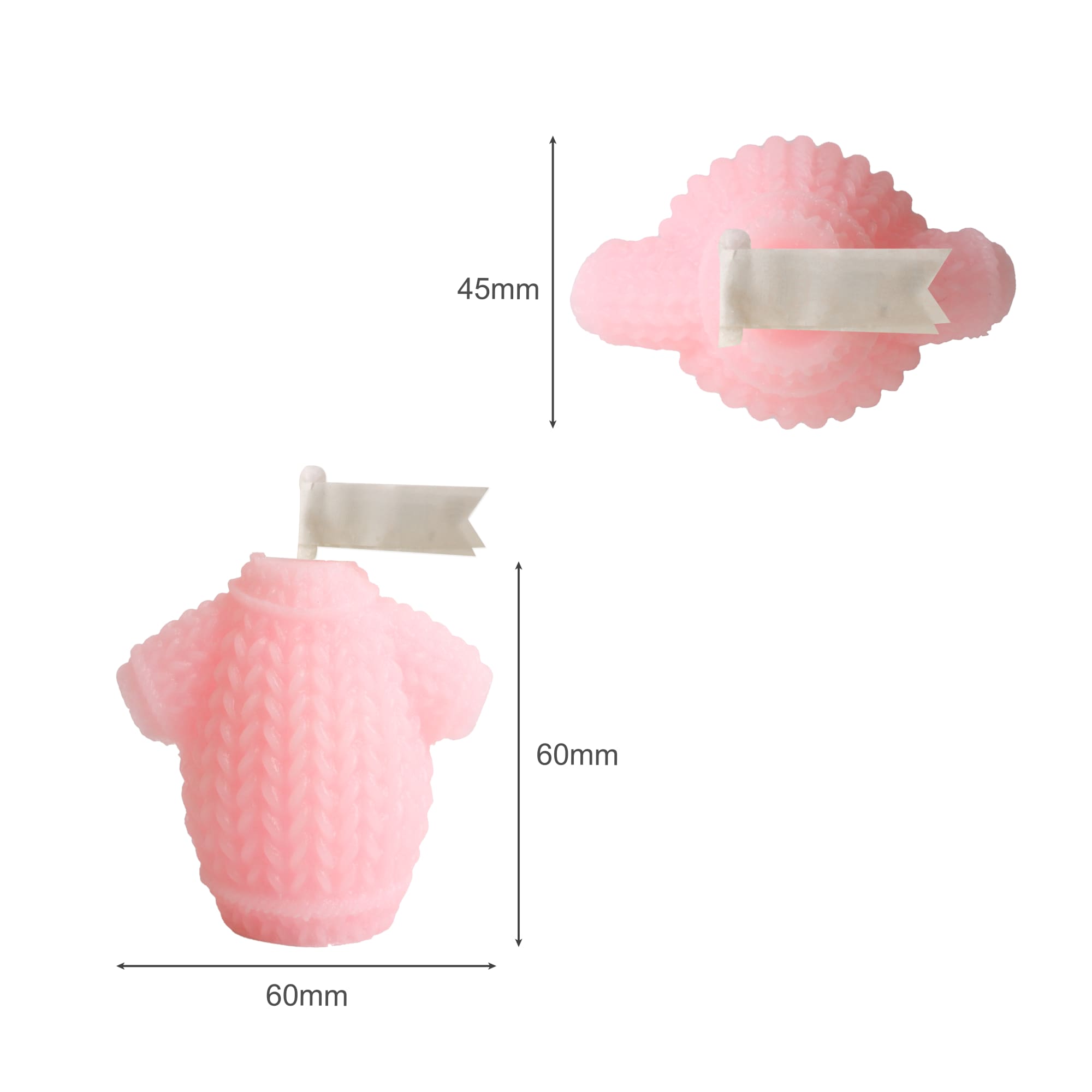 Sweater Shape Candles