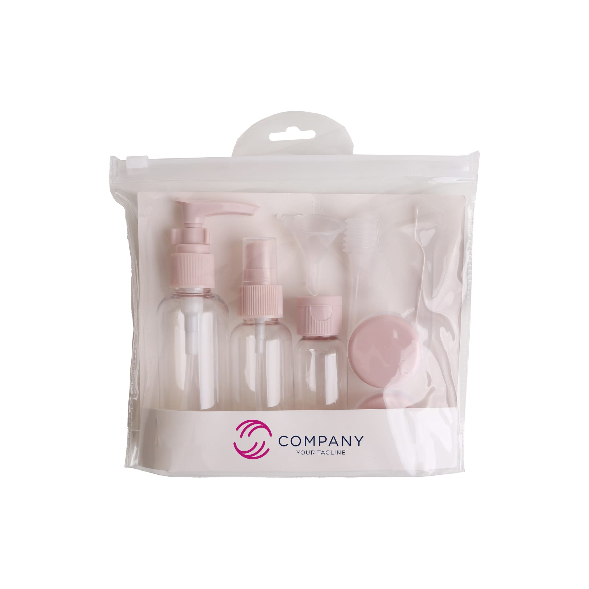 PET Cosmetic Travel Bottle Kit