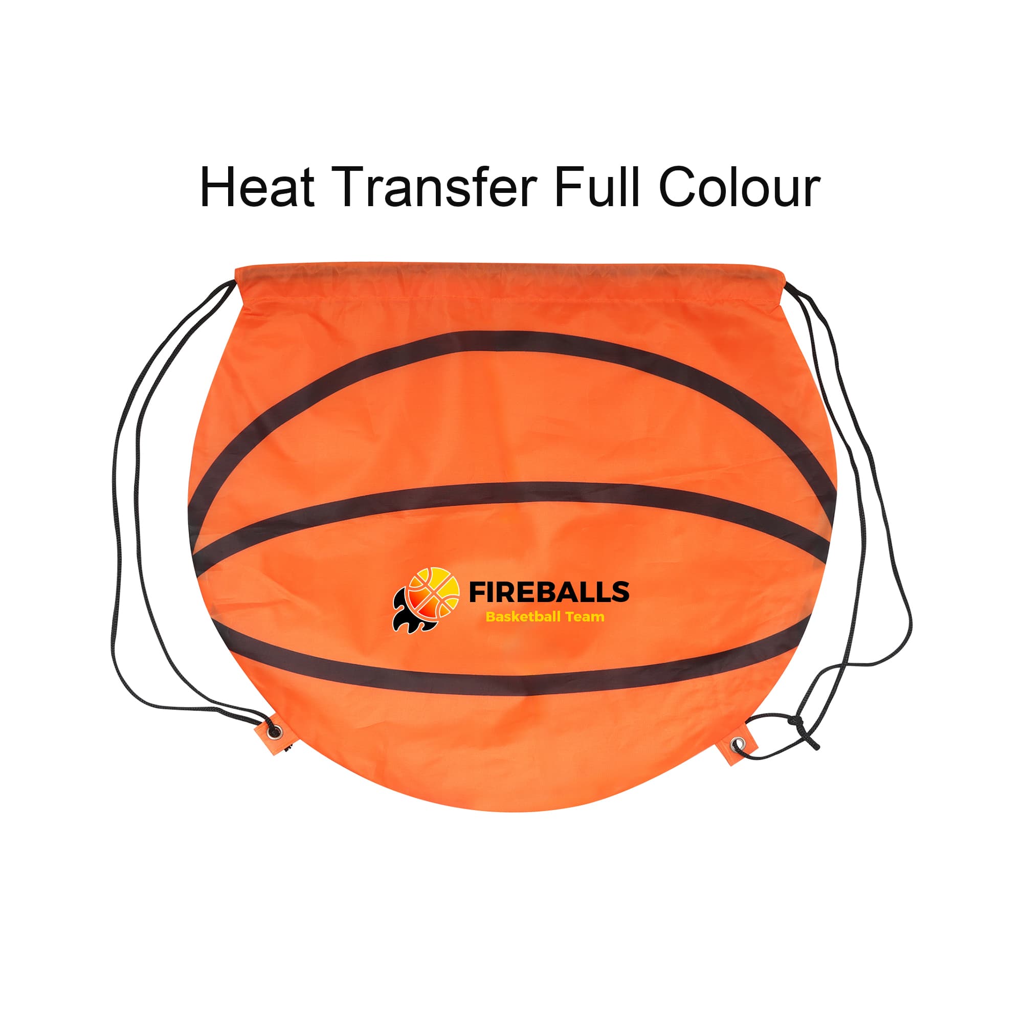 Ball Shaped Drawstring Backpack