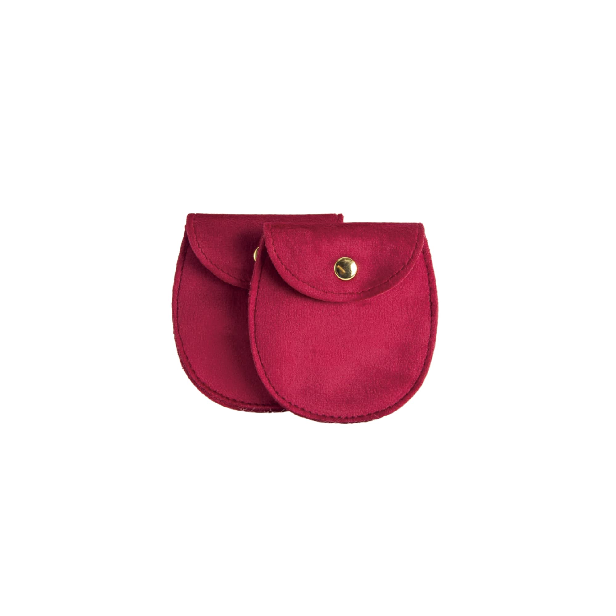 Oval Velvet Jewellery Pouch