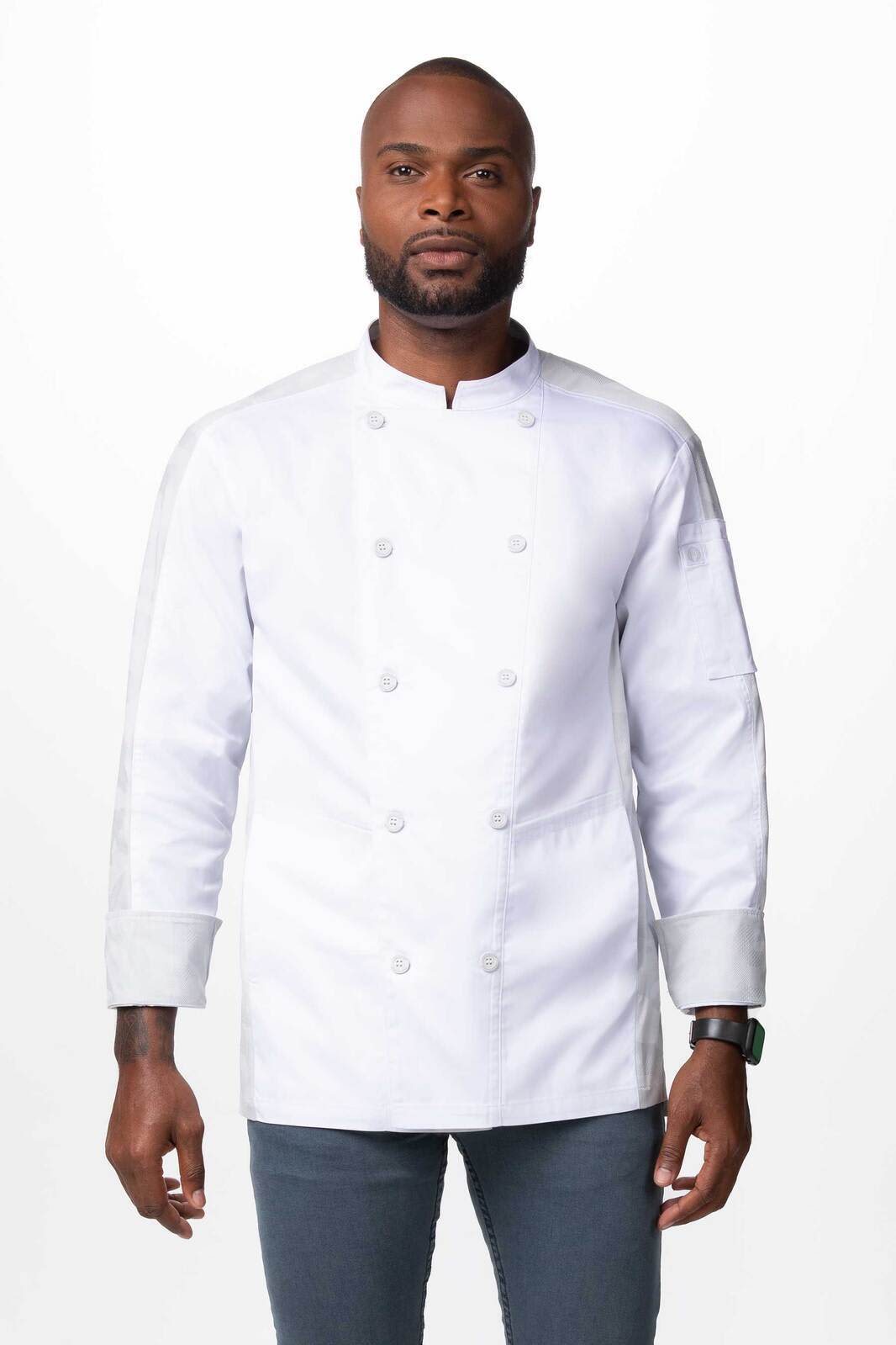 Mojave Men's Chef Jacket- Green