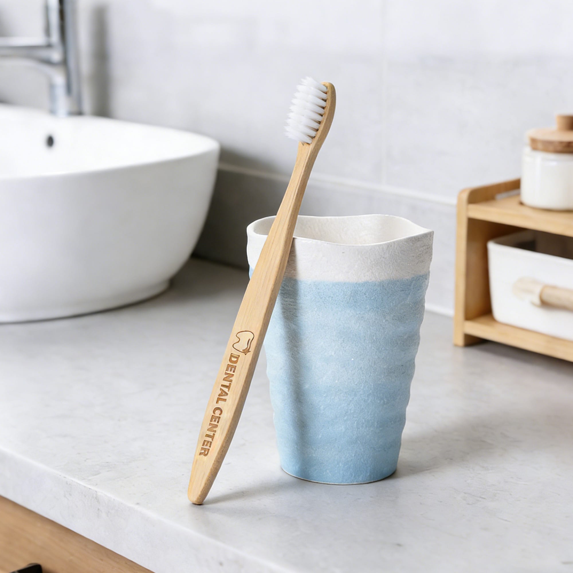 Large Bamboo Toothbrush