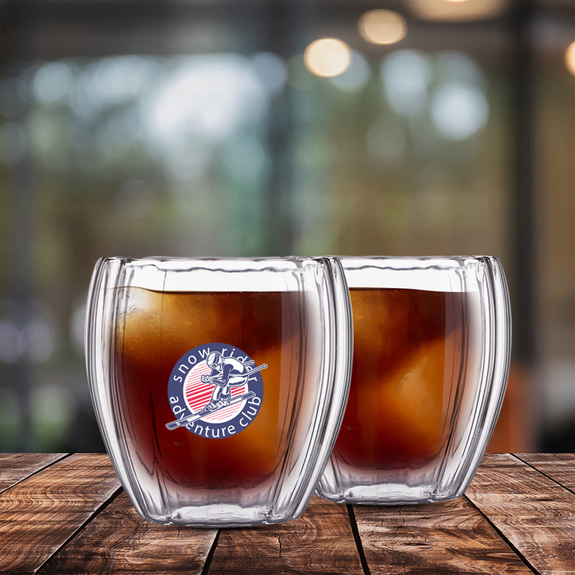 Spiral Double Wall Glass