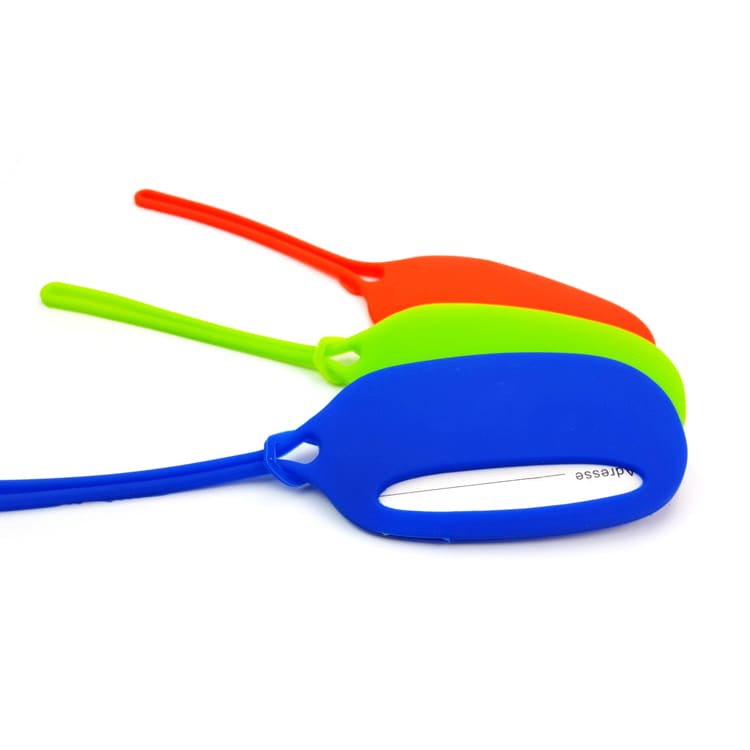 Coloured Silicone Luggage Tag