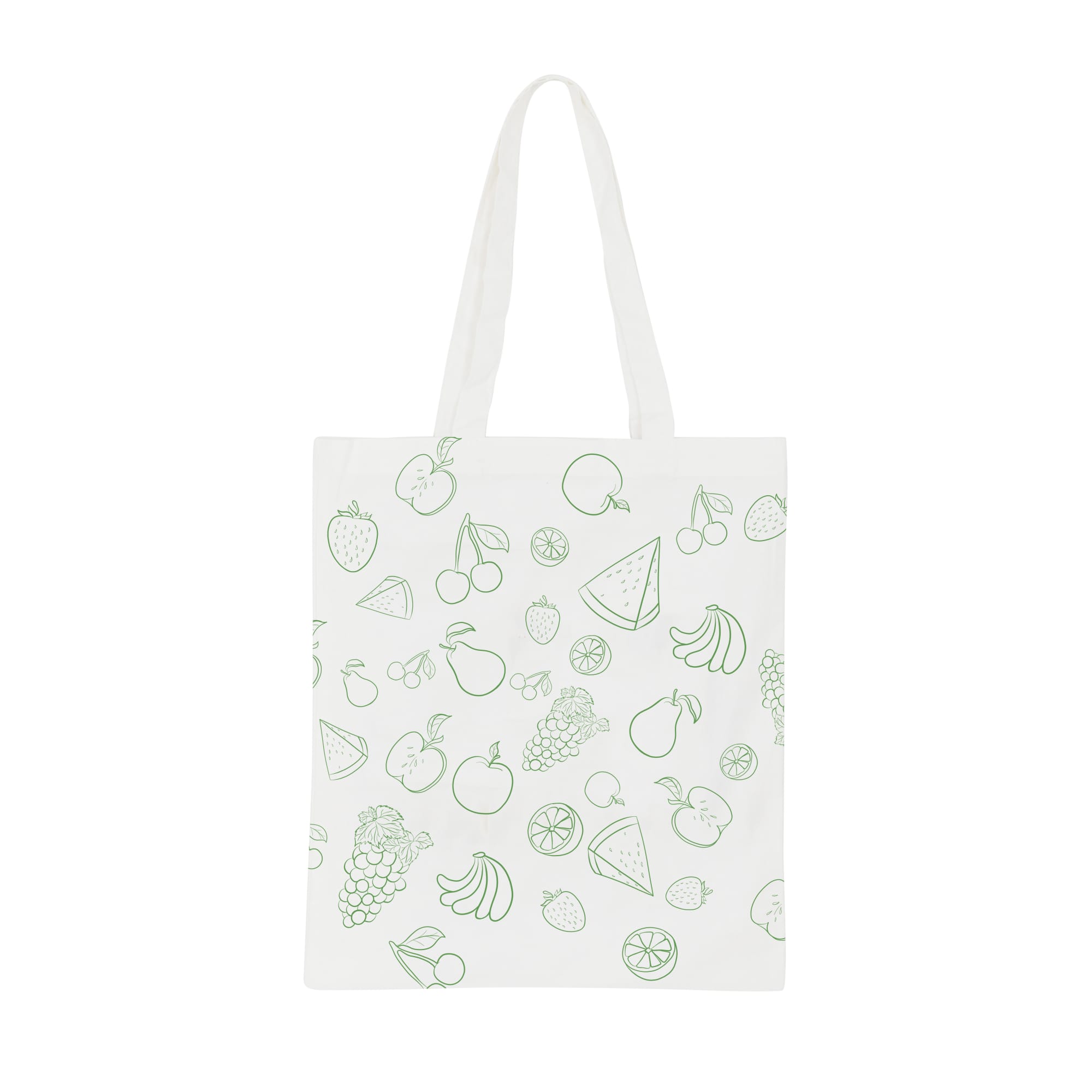170gsm Digital Print Long Handle Cotton Bag